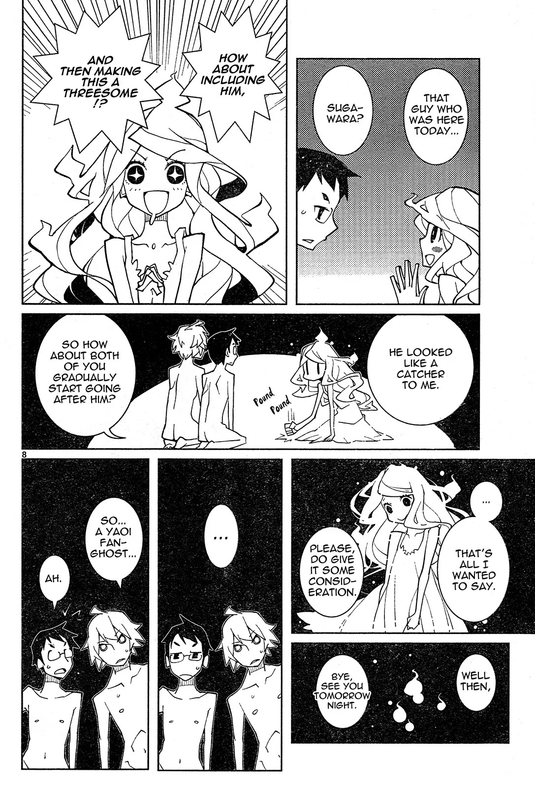 Nickelodeon Chapter 34 page 8 - Chapter 34: The Peeping Ghost
