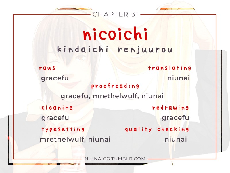 Nicoichi Chapter 31 page 1 - Chapter 31: Mom and My Uncle's Girlfriend
