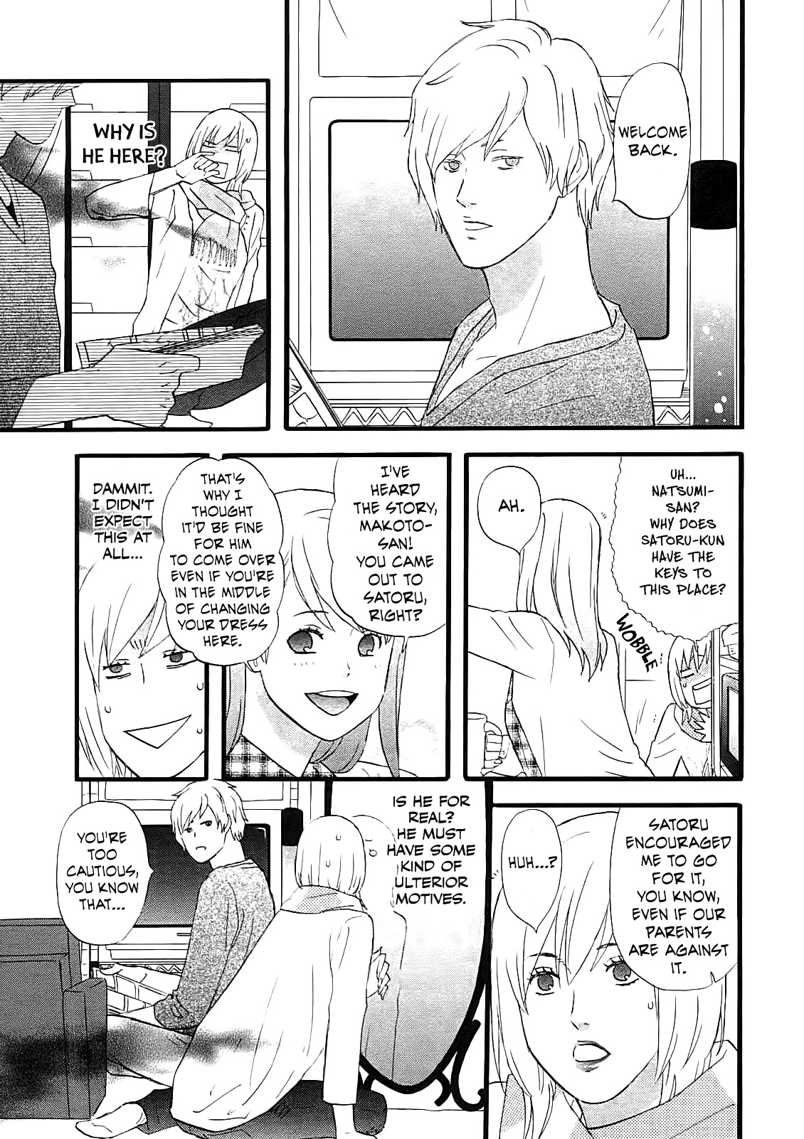 Nicoichi Chapter 54 page 15 - Chapter 54: Mom and Natsumi-san’s Family Part 4.