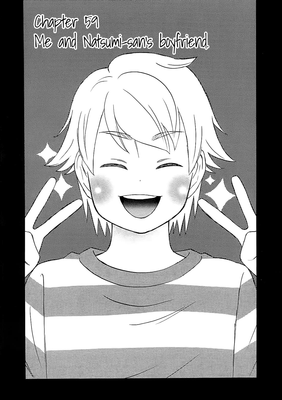 Nicoichi Chapter 59 page 1 - Chapter 59: Me and Natsumi-san's boyfriend.