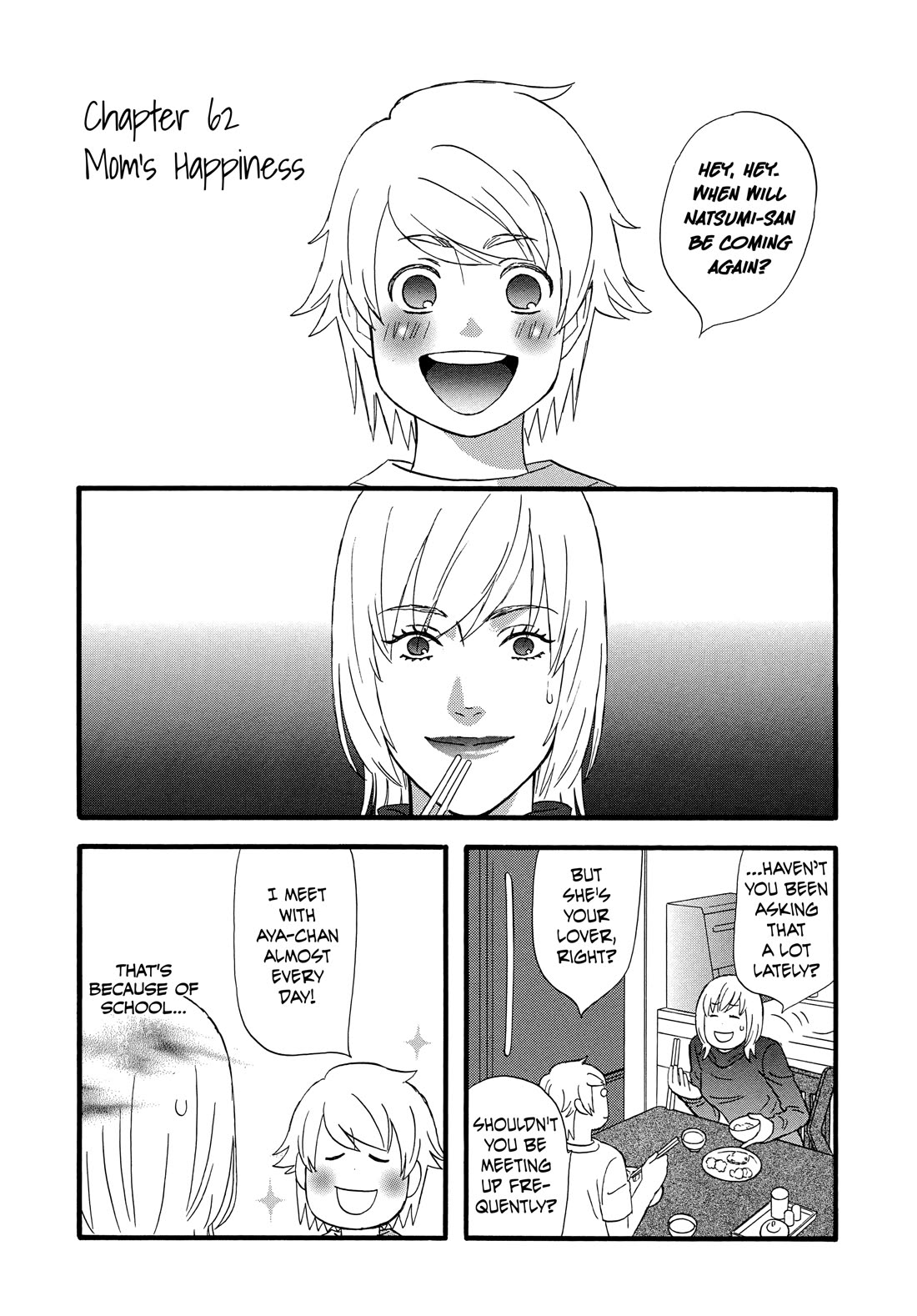 Nicoichi Chapter 62 page 1 - Chapter 62: Mom's Happiness