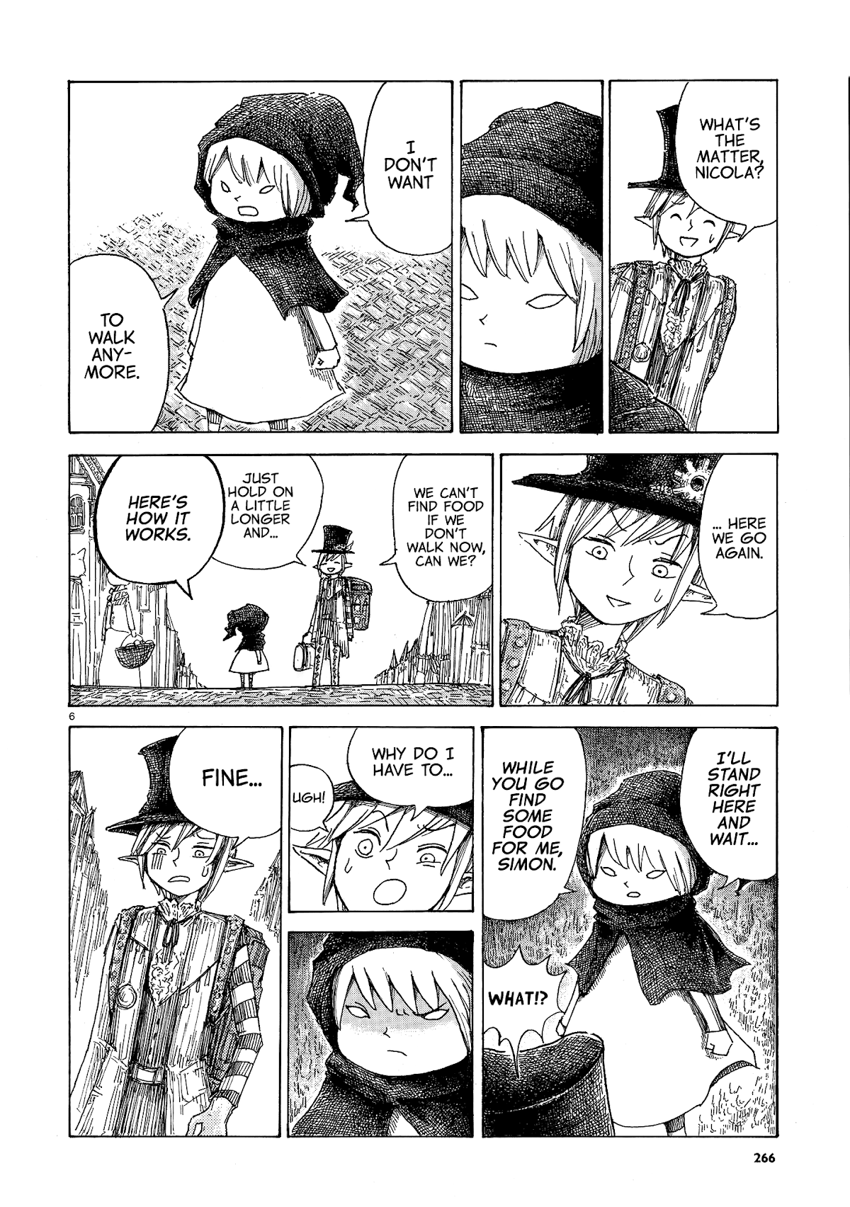 Nicola's Leasurely Demon World Travelogue Chapter 0 page 6 - Chapter 0