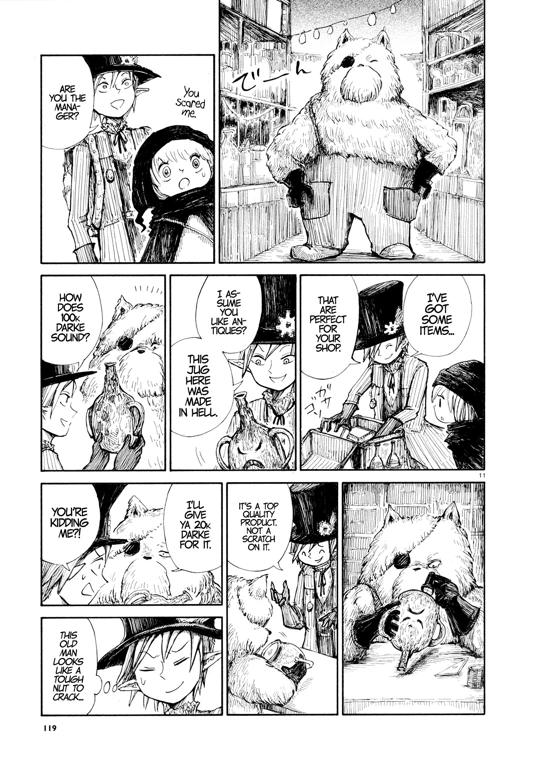Nicola's Leasurely Demon World Travelogue Chapter 1 page 11 - Chapter 1: Let's Go to the Black Bazaar