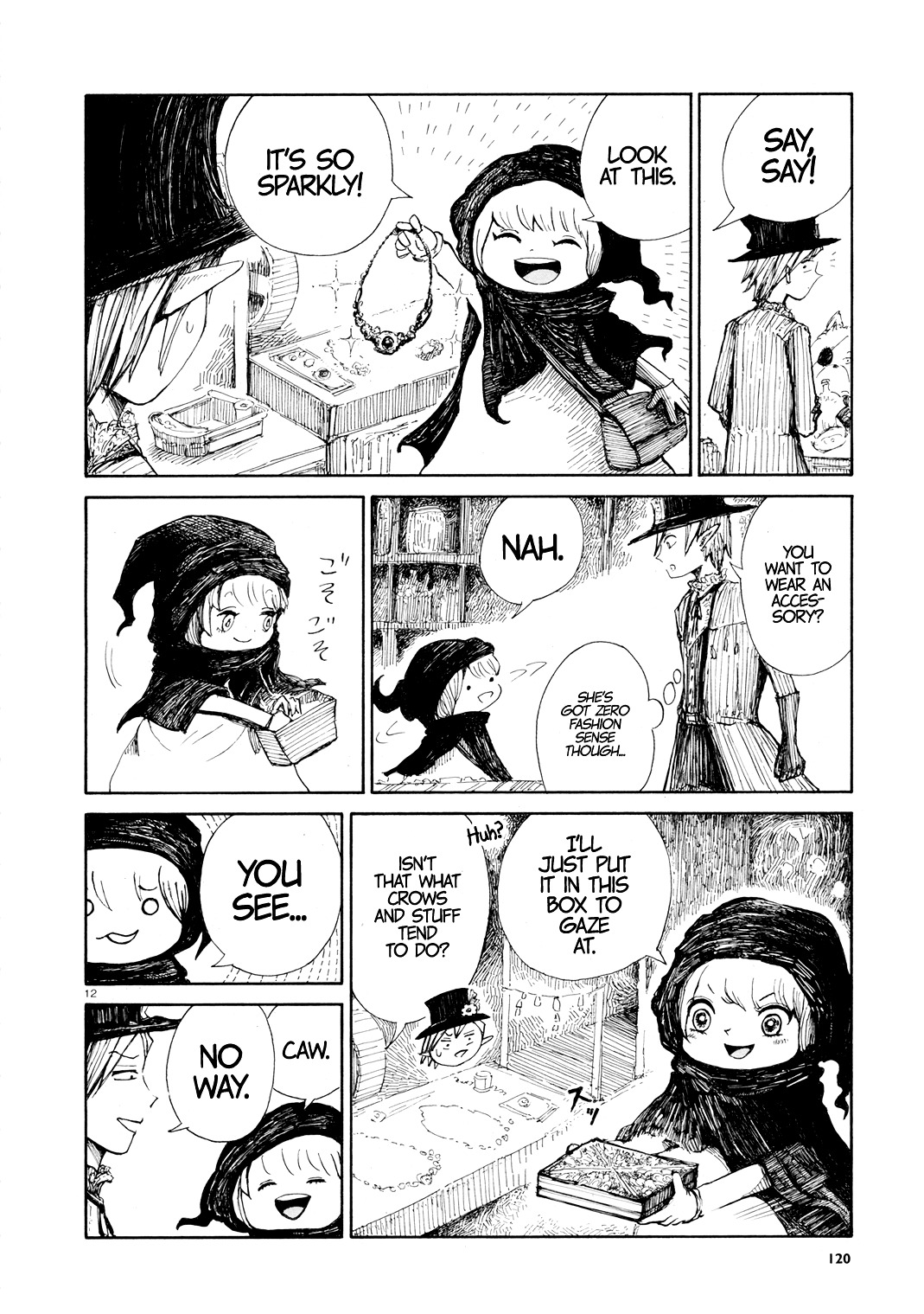 Nicola's Leasurely Demon World Travelogue Chapter 1 page 12 - Chapter 1: Let's Go to the Black Bazaar