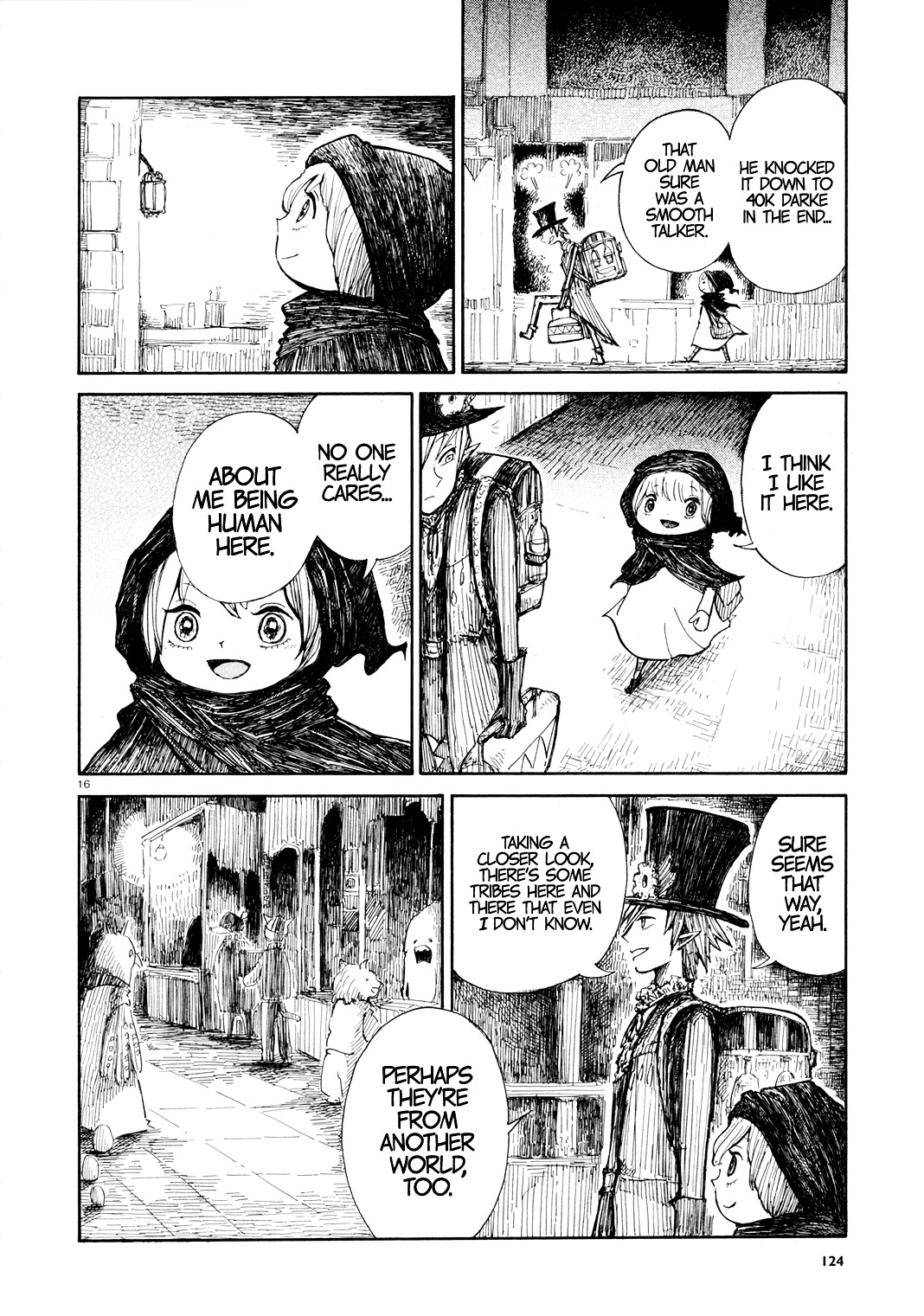 Nicola's Leasurely Demon World Travelogue Chapter 1 page 16 - Chapter 1: Let's Go to the Black Bazaar