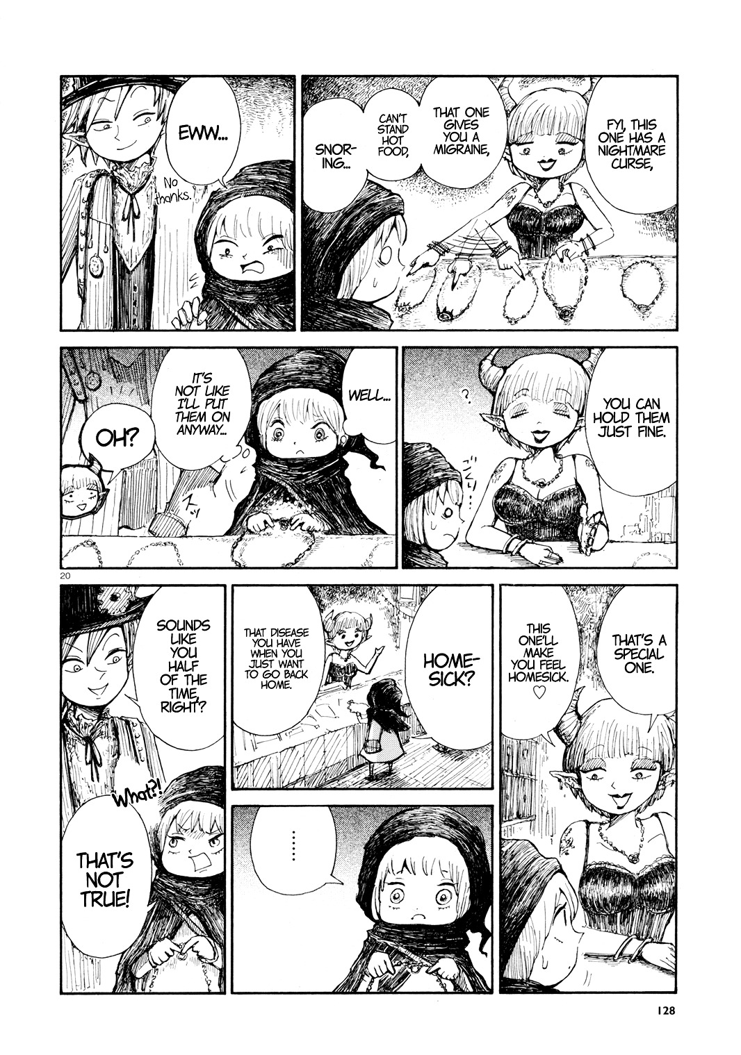 Nicola's Leasurely Demon World Travelogue Chapter 1 page 20 - Chapter 1: Let's Go to the Black Bazaar