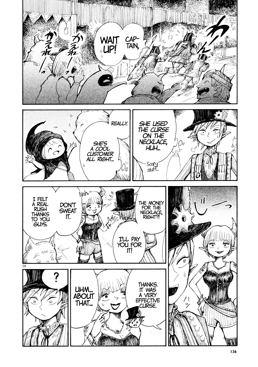 Nicola's Leasurely Demon World Travelogue Chapter 1 page 28 - Chapter 1: Let's Go to the Black Bazaar