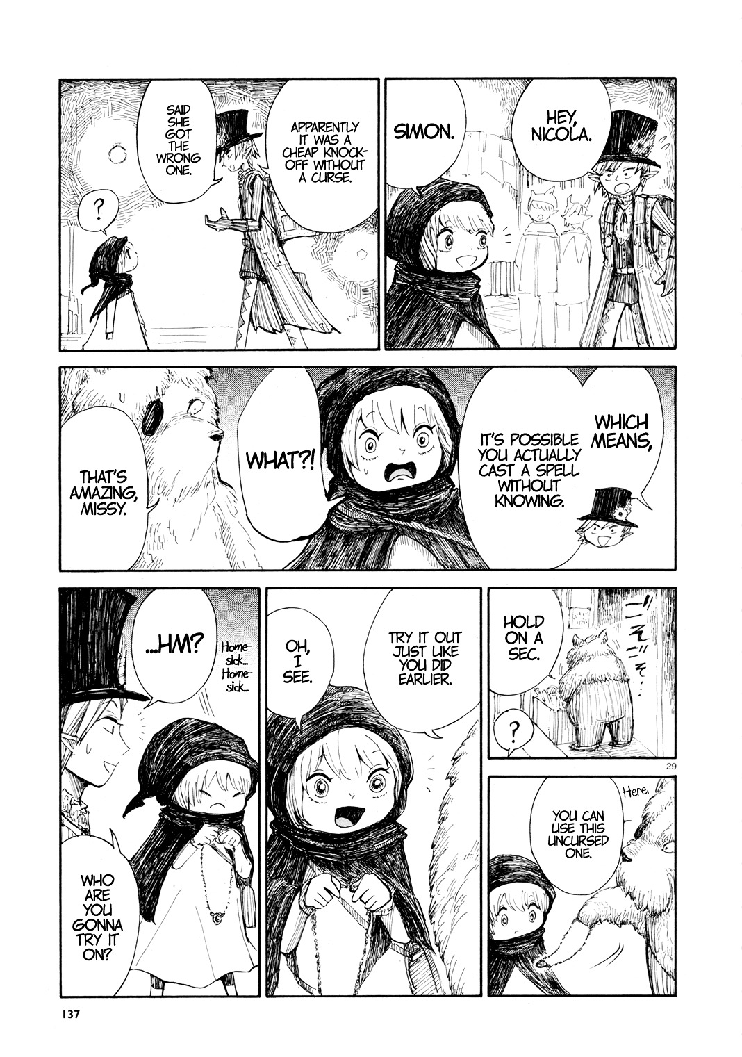 Nicola's Leasurely Demon World Travelogue Chapter 1 page 29 - Chapter 1: Let's Go to the Black Bazaar