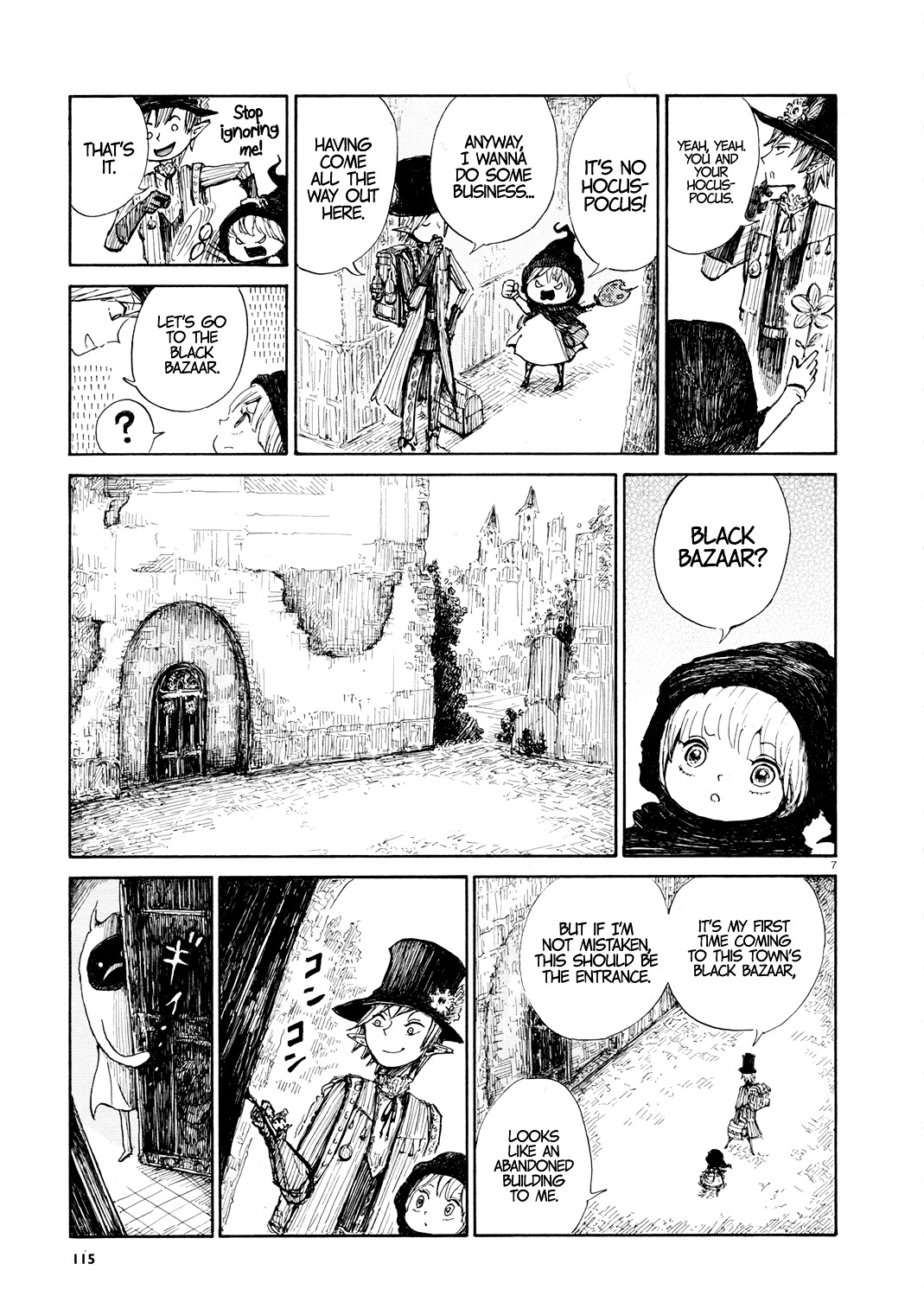 Nicola's Leasurely Demon World Travelogue Chapter 1 page 7 - Chapter 1: Let's Go to the Black Bazaar