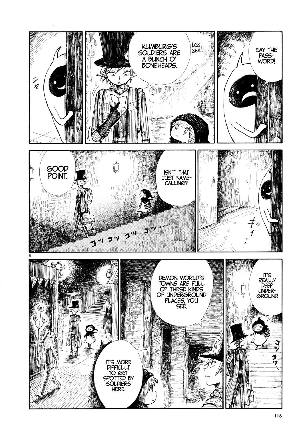 Nicola's Leasurely Demon World Travelogue Chapter 1 page 8 - Chapter 1: Let's Go to the Black Bazaar