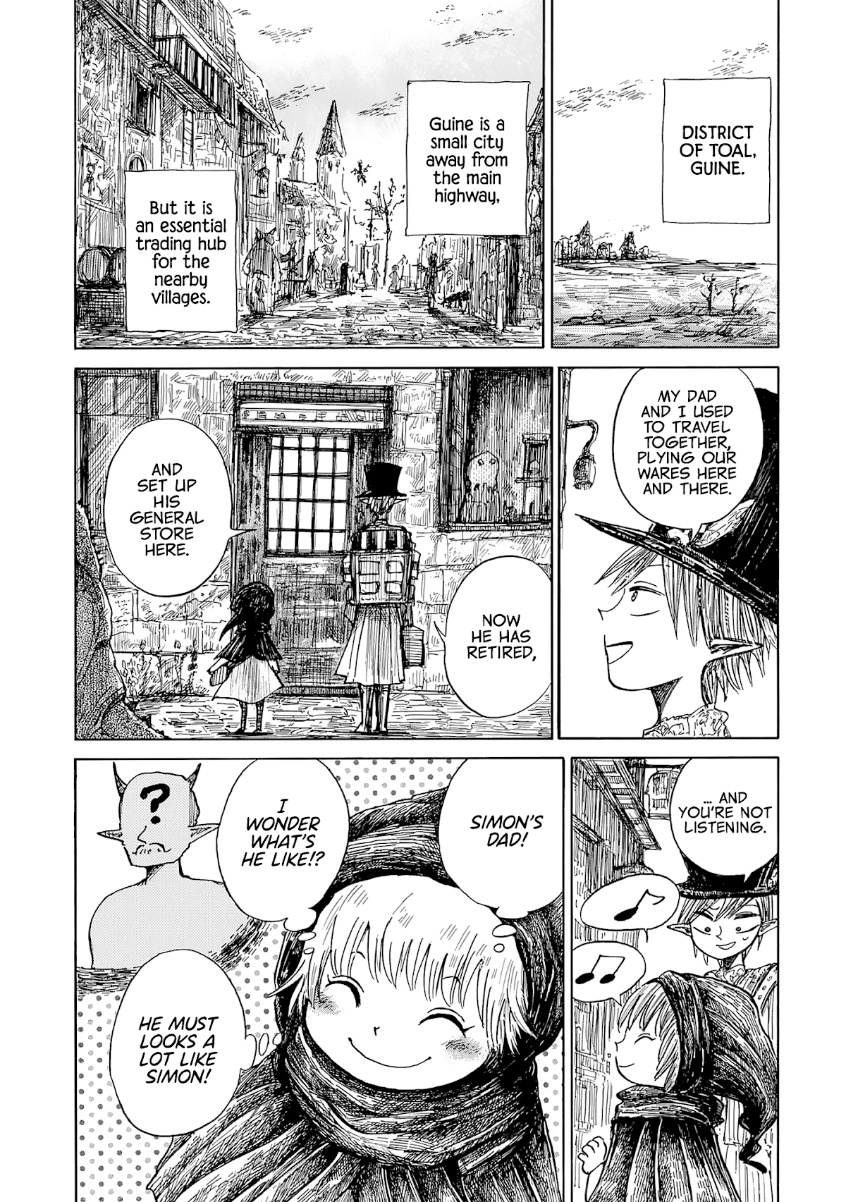 Nicola's Leasurely Demon World Travelogue Chapter 10 page 4 - Chapter 10: Toby of Guine