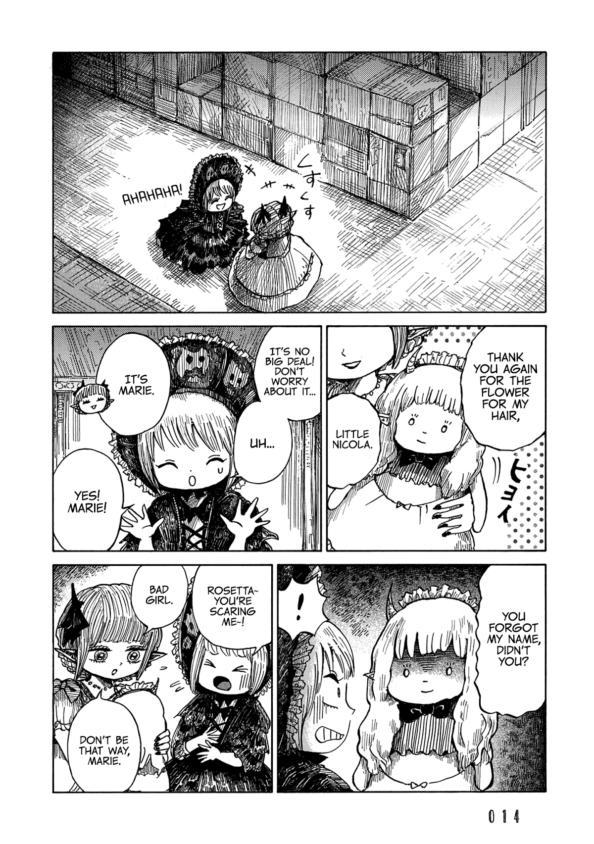 Nicola's Leasurely Demon World Travelogue Chapter 13 page 12 - Chapter 13: The Adventure of the Little Mistress and her Secret