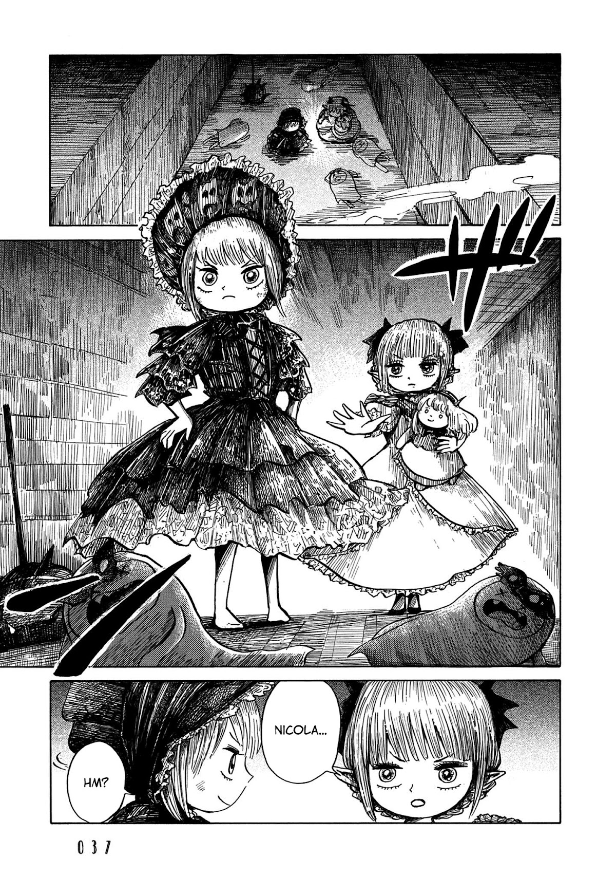 Nicola's Leasurely Demon World Travelogue Chapter 13 page 35 - Chapter 13: The Adventure of the Little Mistress and her Secret