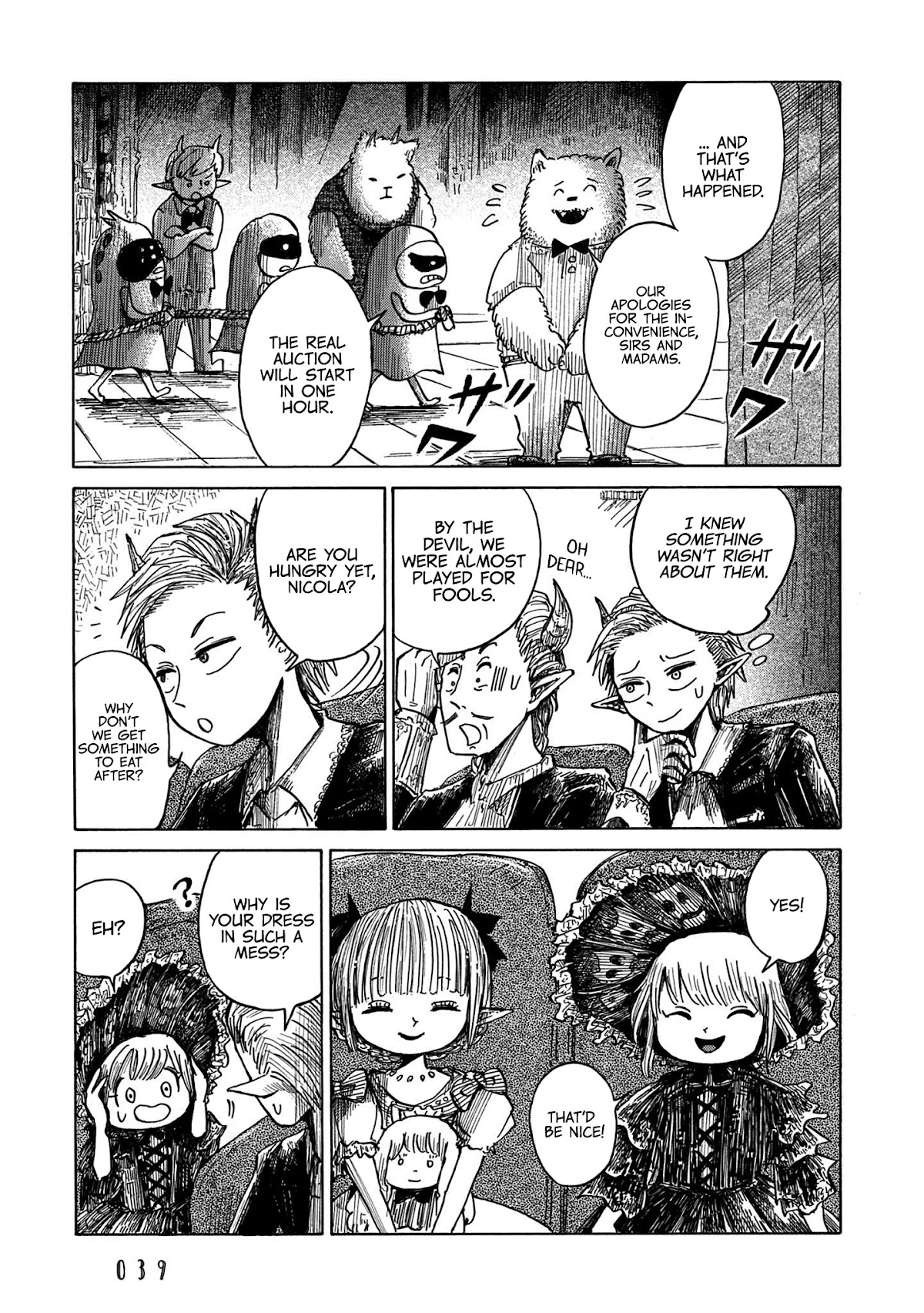 Nicola's Leasurely Demon World Travelogue Chapter 13 page 37 - Chapter 13: The Adventure of the Little Mistress and her Secret