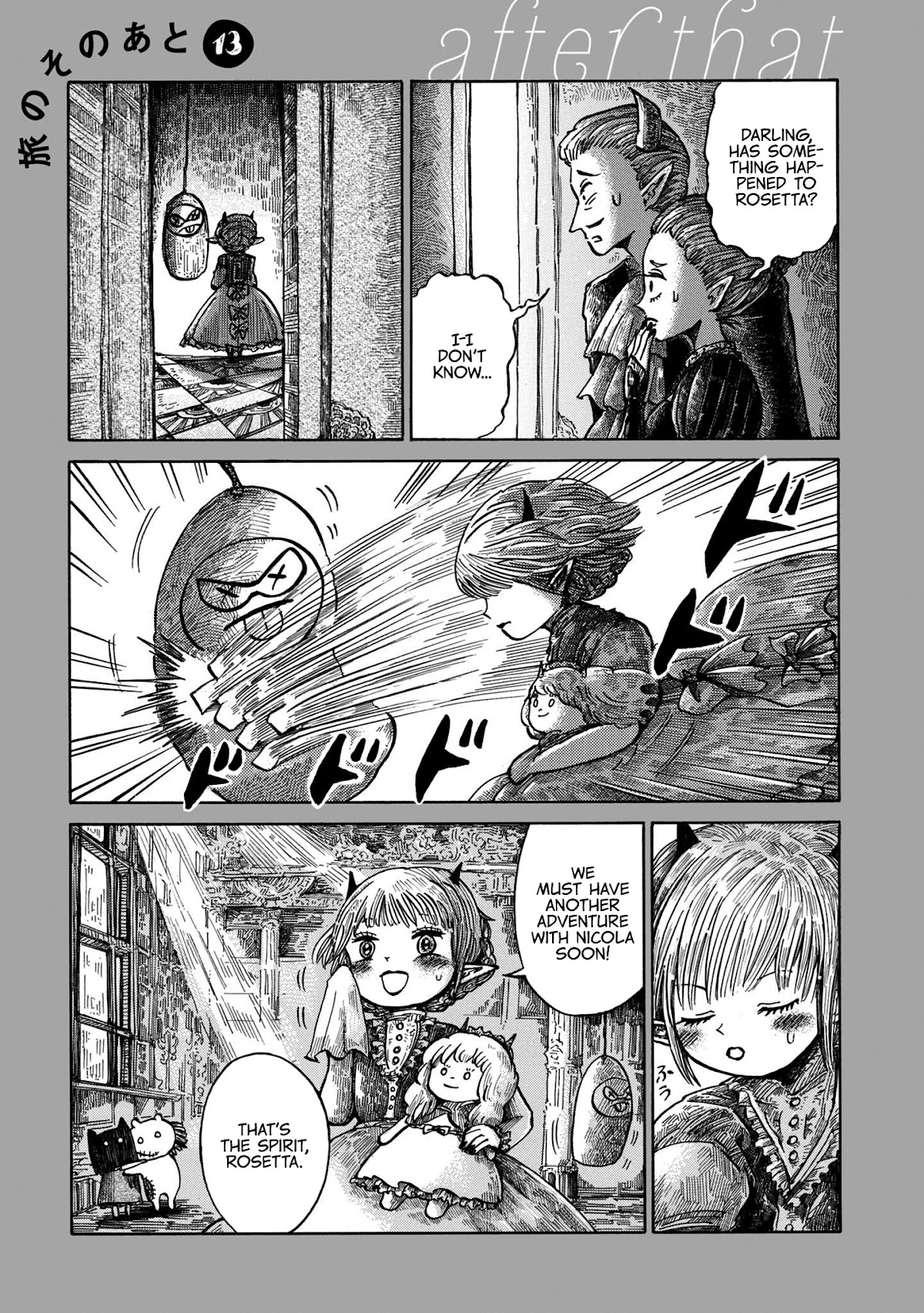 Nicola's Leasurely Demon World Travelogue Chapter 13 page 39 - Chapter 13: The Adventure of the Little Mistress and her Secret