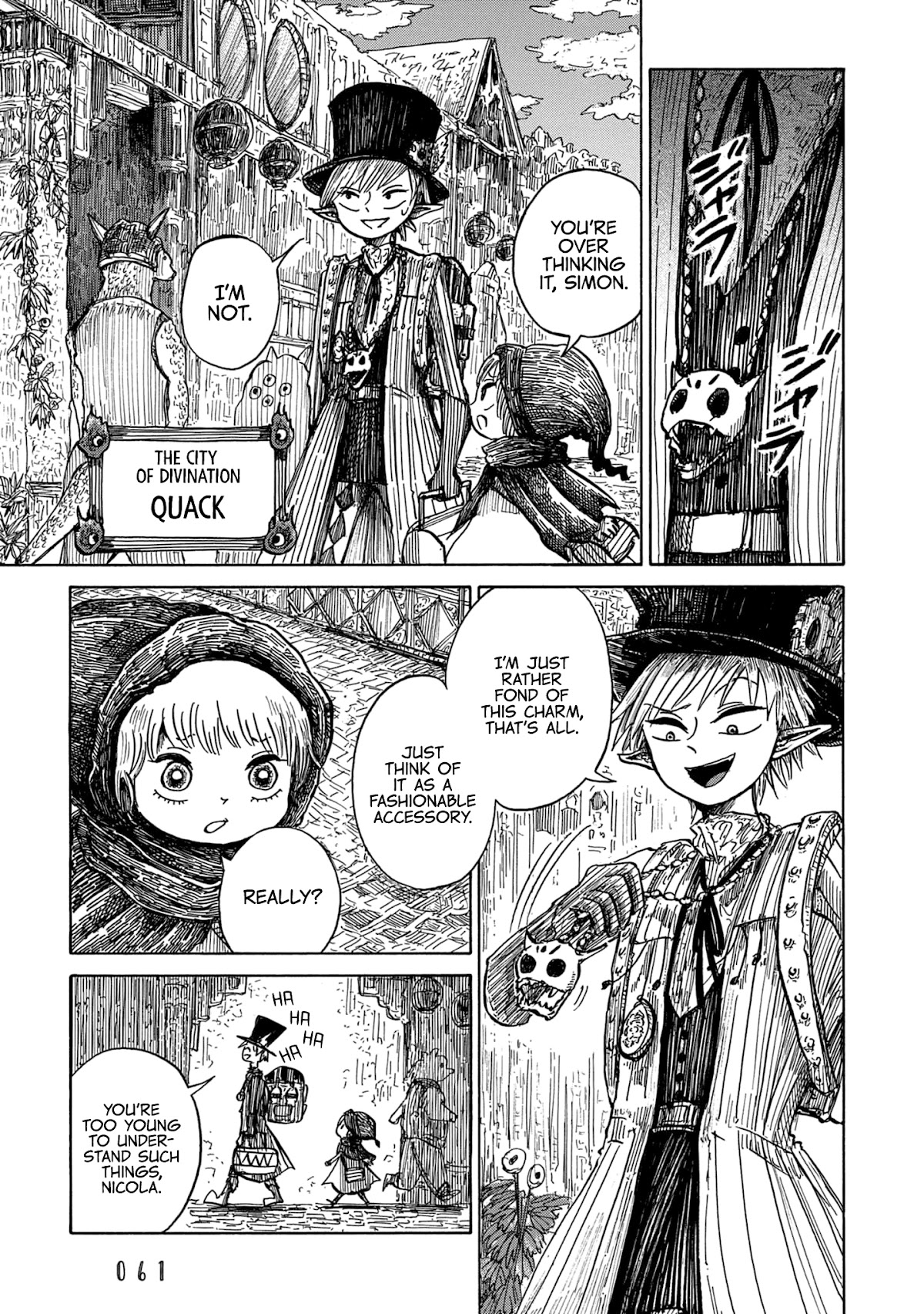 Nicola's Leasurely Demon World Travelogue Chapter 15 page 5 - Chapter 15: Of Flower and Fortunes
