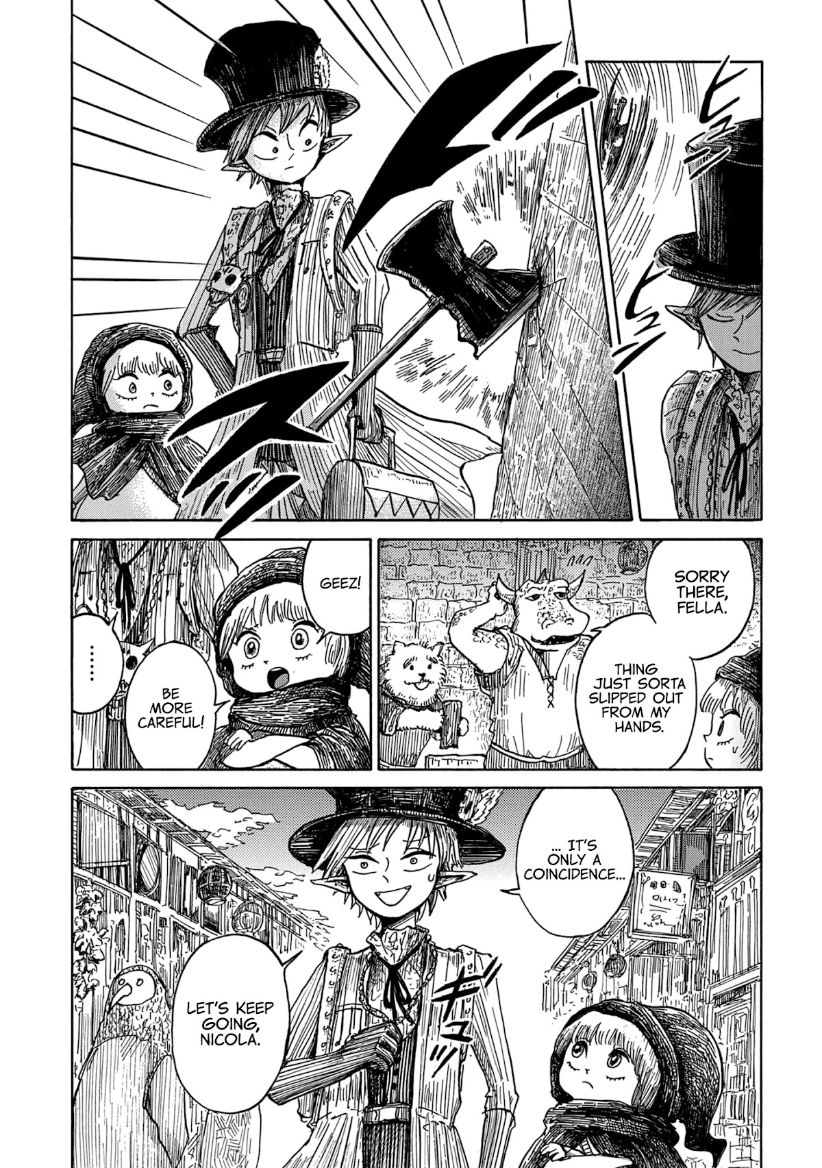 Nicola's Leasurely Demon World Travelogue Chapter 15 page 6 - Chapter 15: Of Flower and Fortunes