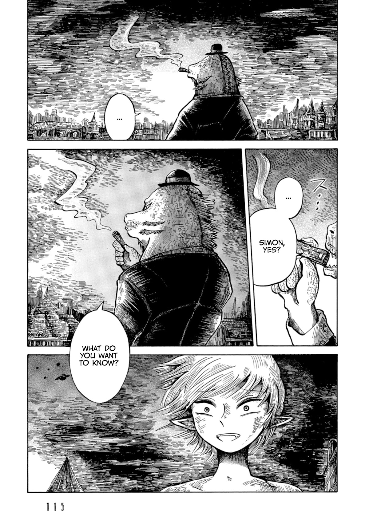 Nicola's Leasurely Demon World Travelogue Chapter 16 page 25 - Chapter 16: An Evening With a Broker