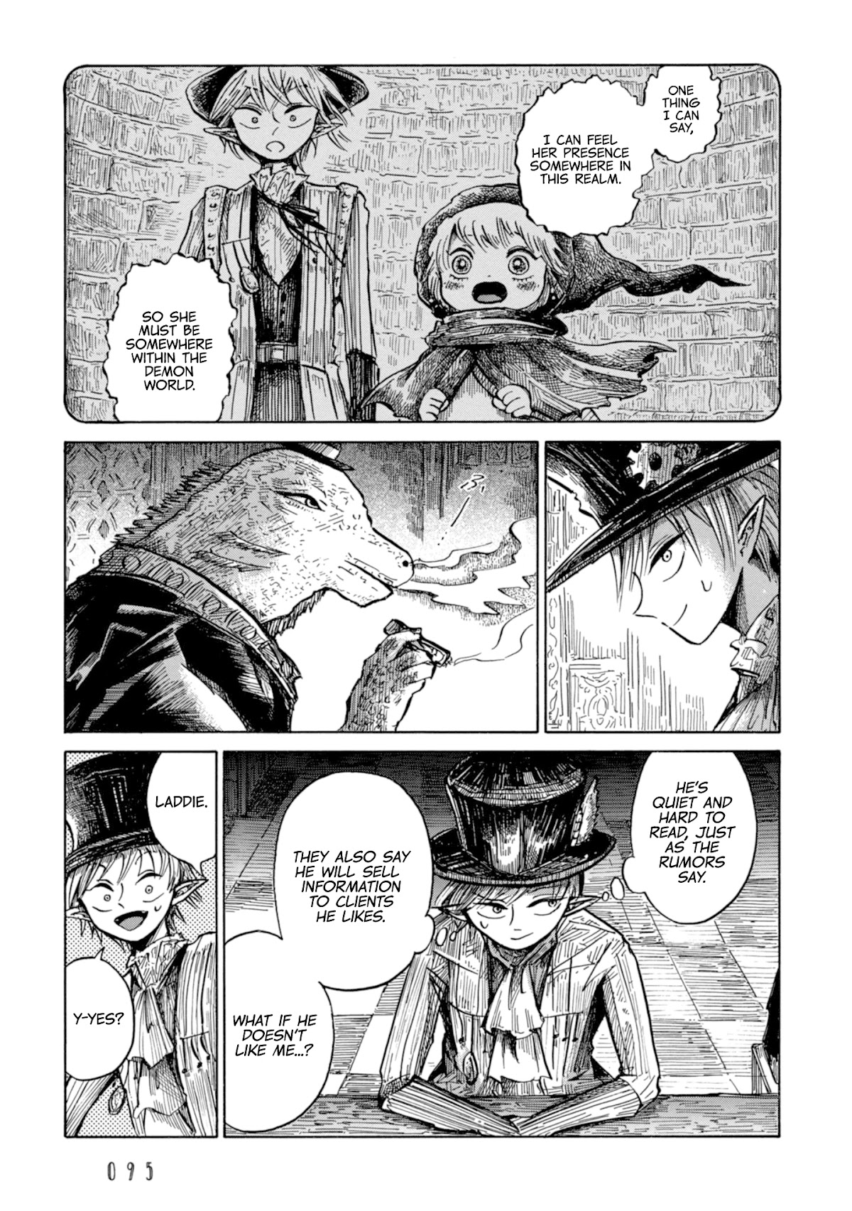 Nicola's Leasurely Demon World Travelogue Chapter 16 page 5 - Chapter 16: An Evening With a Broker