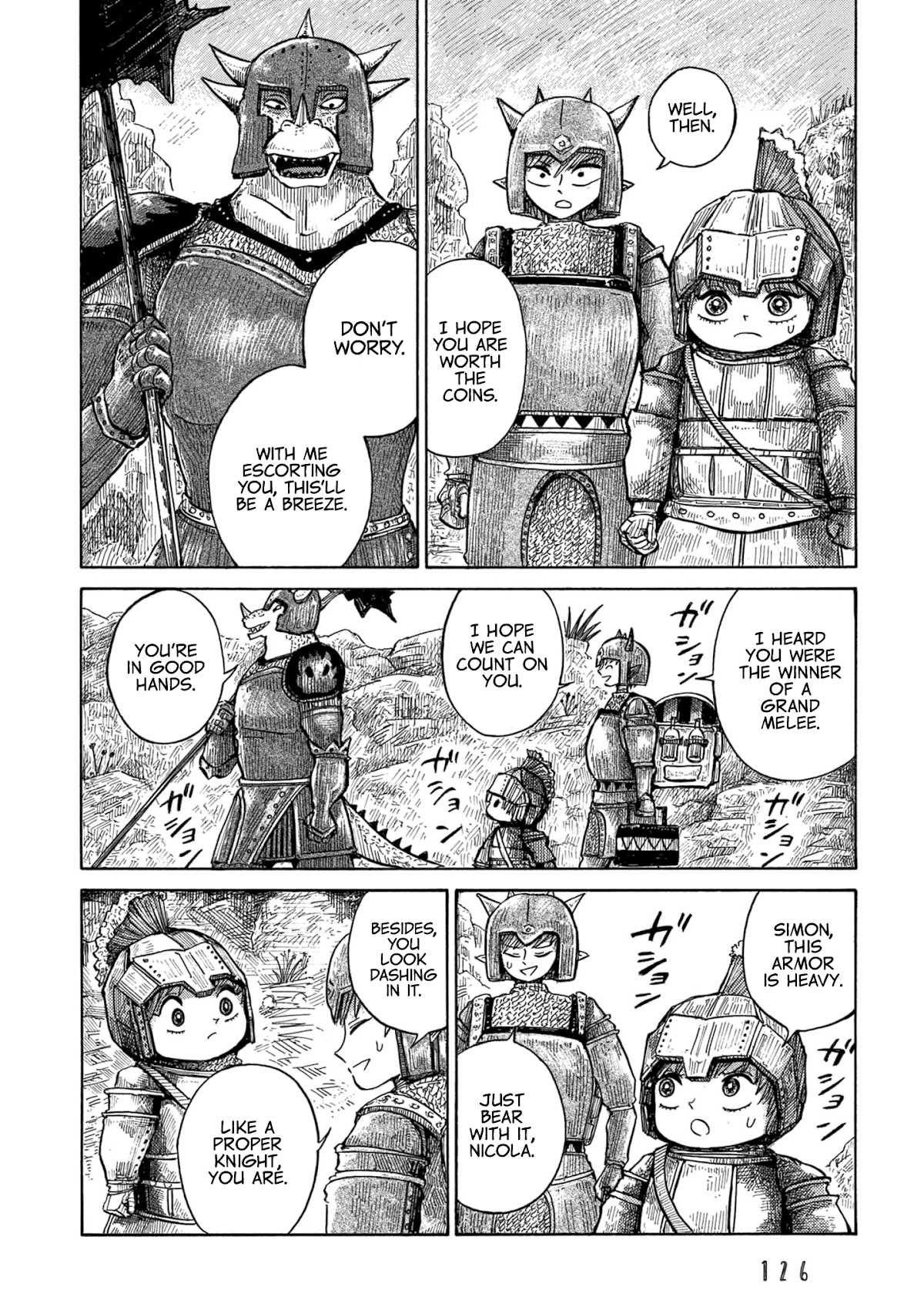 Nicola's Leasurely Demon World Travelogue Chapter 17 page 4 - Chapter 17: Through the Valley of Gunde