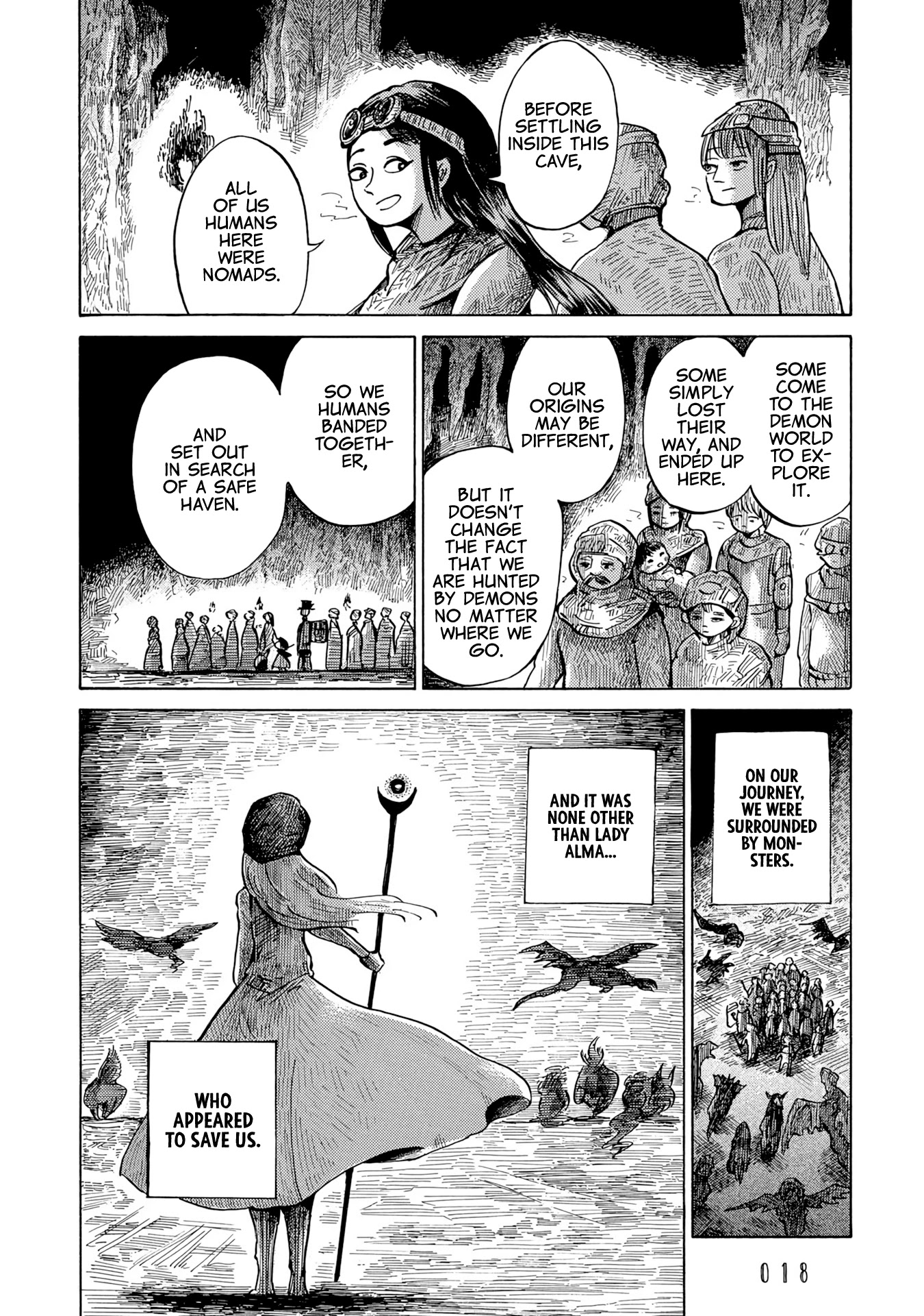 Nicola's Leasurely Demon World Travelogue Chapter 18 page 17 - Chapter 18: Lights On The Hidden Village