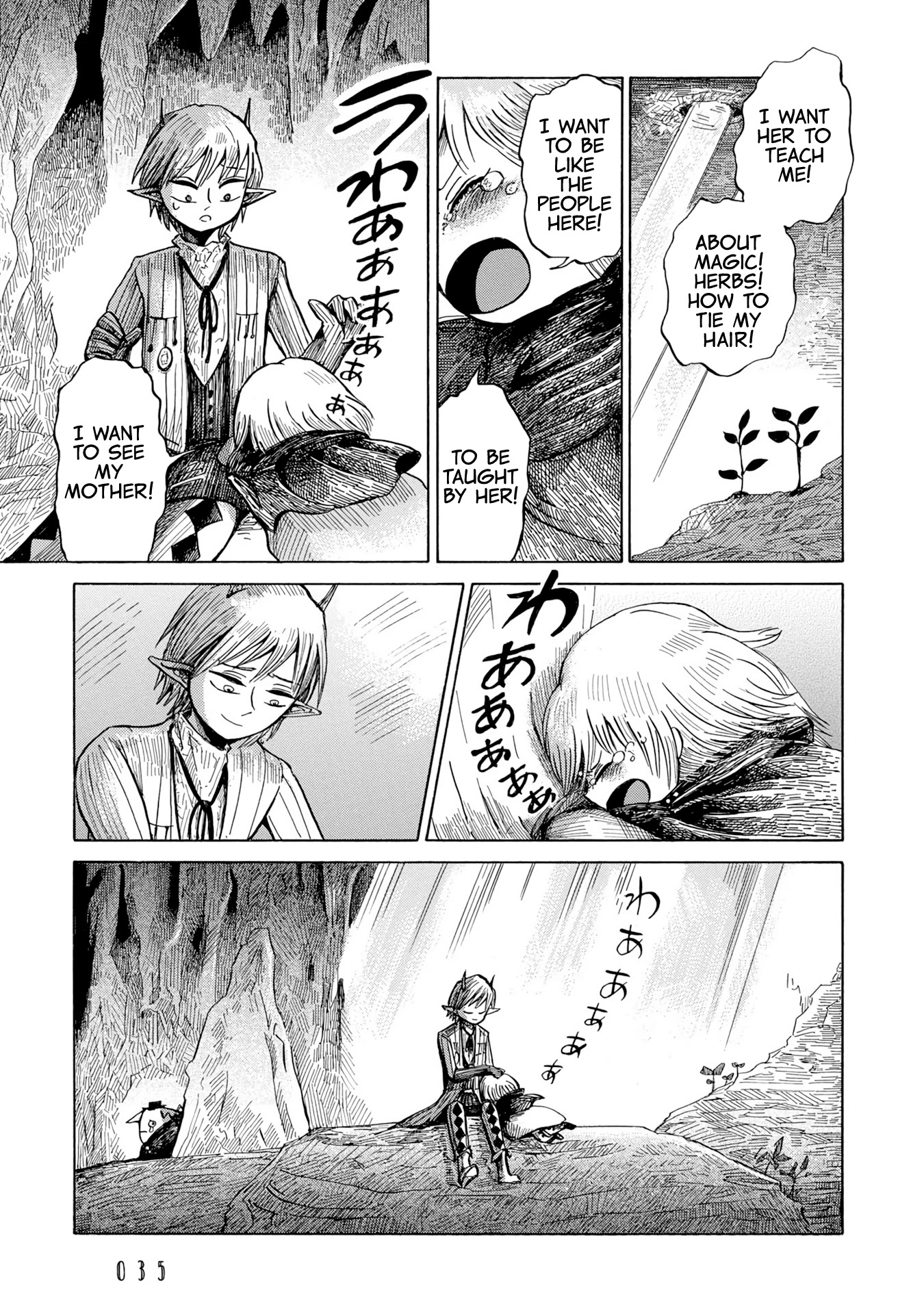 Nicola's Leasurely Demon World Travelogue Chapter 18 page 34 - Chapter 18: Lights On The Hidden Village