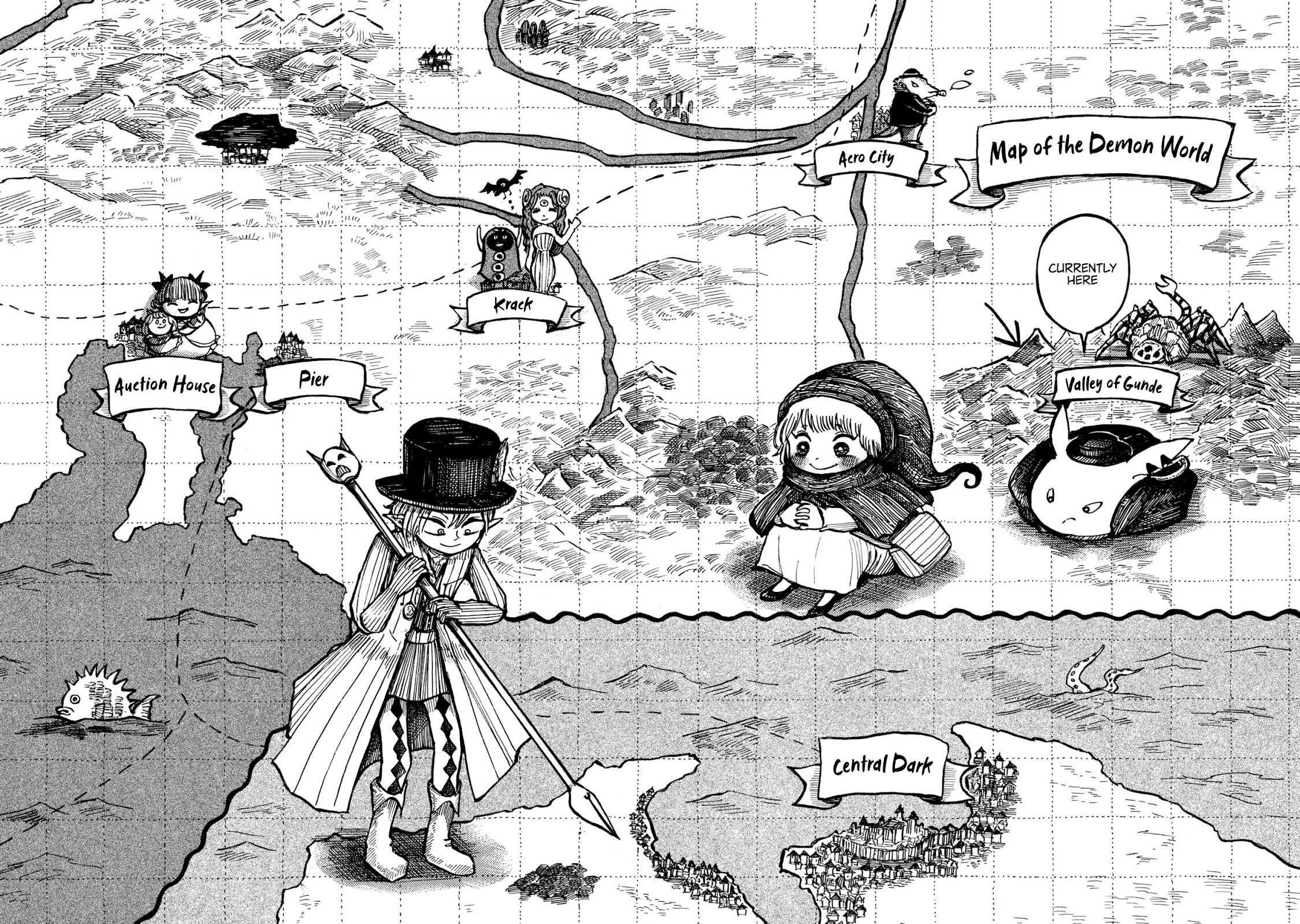 Nicola's Leasurely Demon World Travelogue Chapter 18 page 4 - Chapter 18: Lights On The Hidden Village