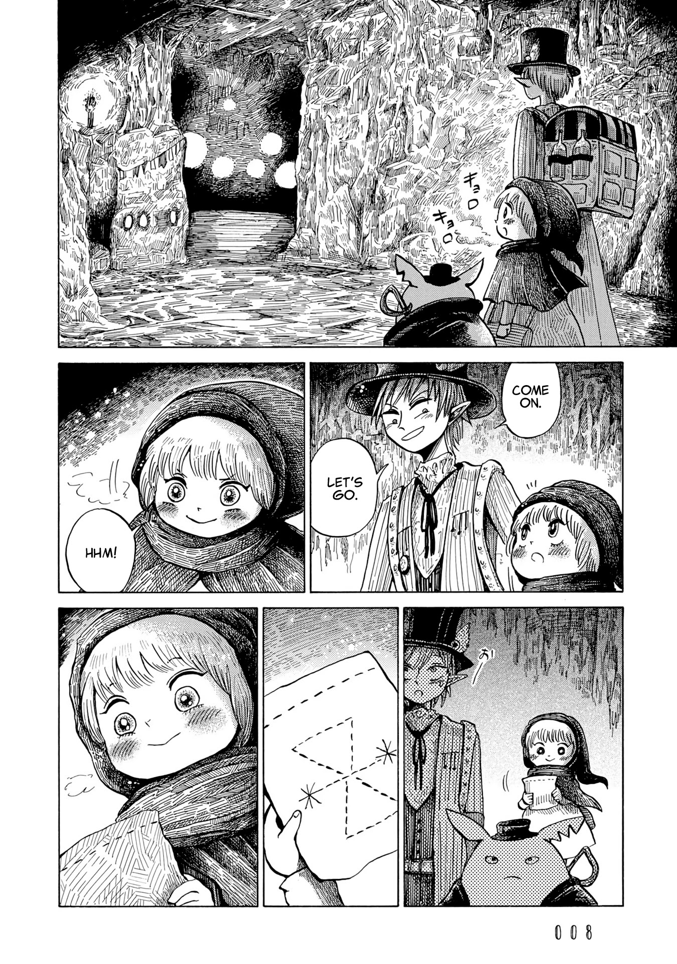 Nicola's Leasurely Demon World Travelogue Chapter 18 page 7 - Chapter 18: Lights On The Hidden Village