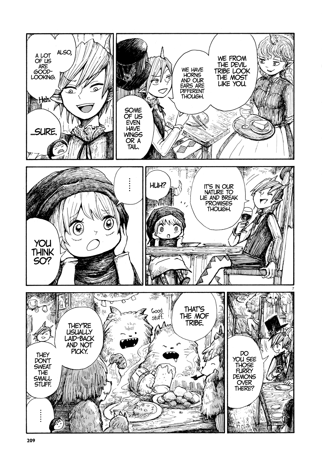 Nicola's Leasurely Demon World Travelogue Chapter 2 page 7 - Chapter 2: Taking a Breather at the Saloon