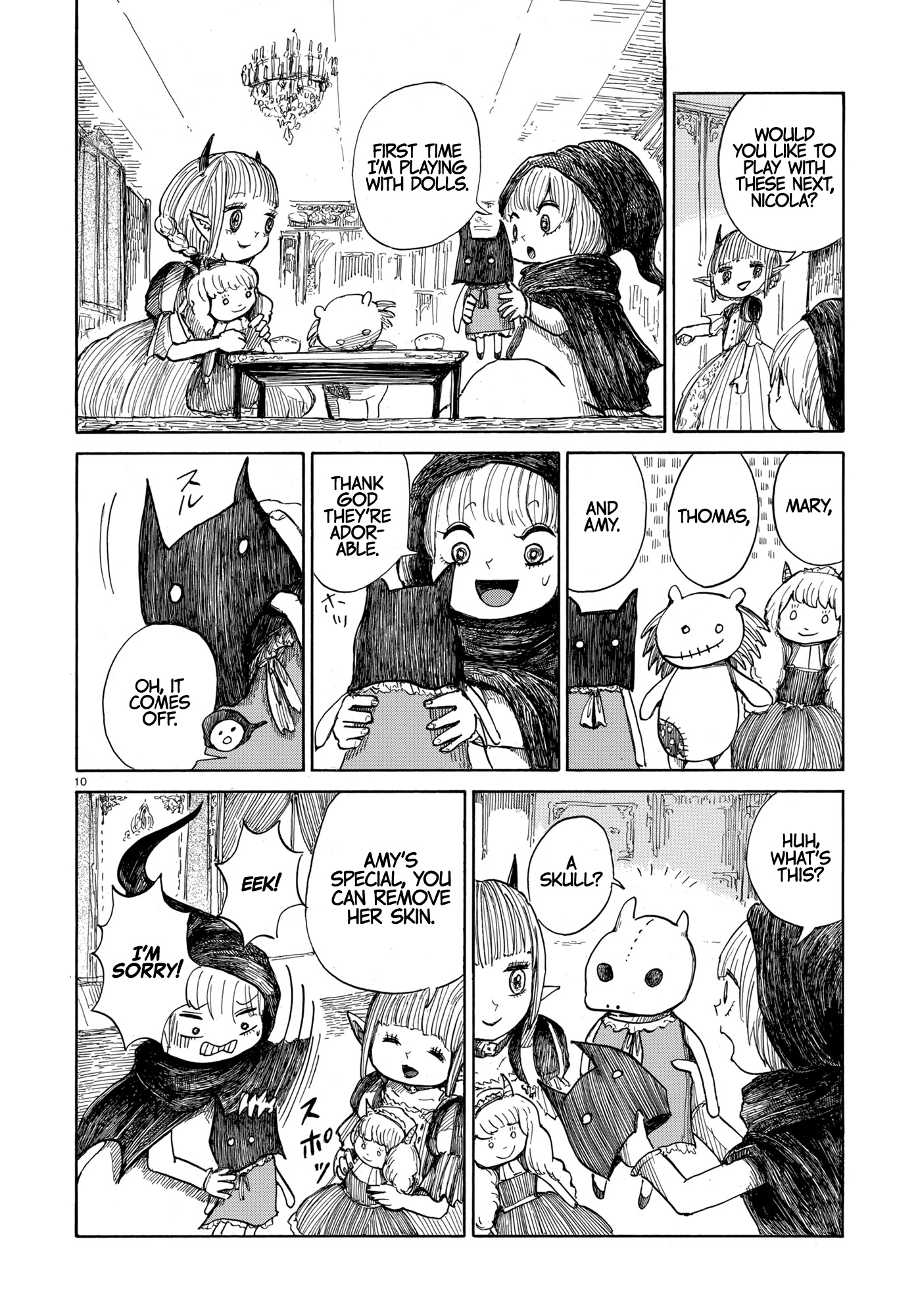 Nicola's Leasurely Demon World Travelogue Chapter 3 page 10 - Chapter 3: The Mansion Visit
