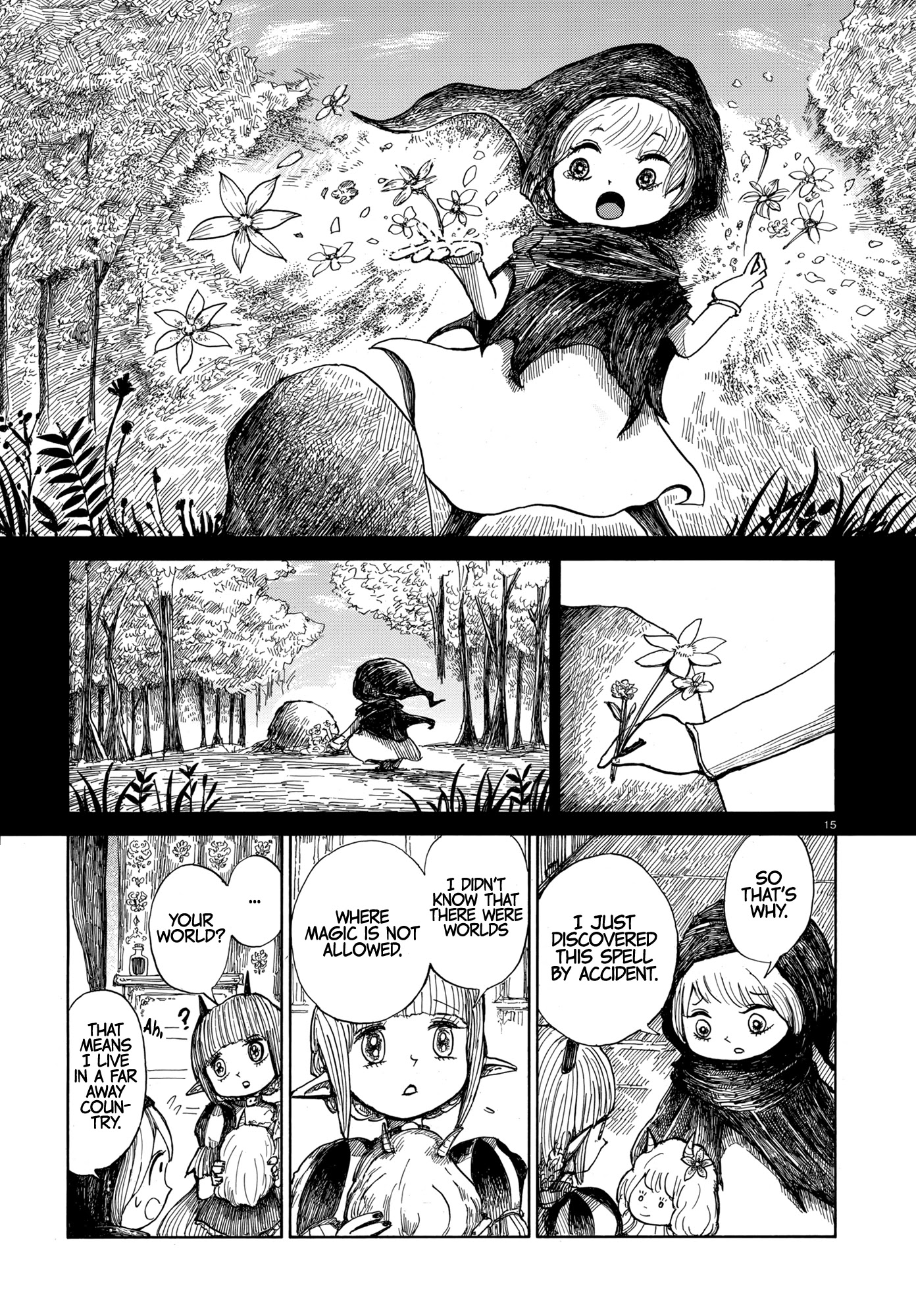 Nicola's Leasurely Demon World Travelogue Chapter 3 page 15 - Chapter 3: The Mansion Visit