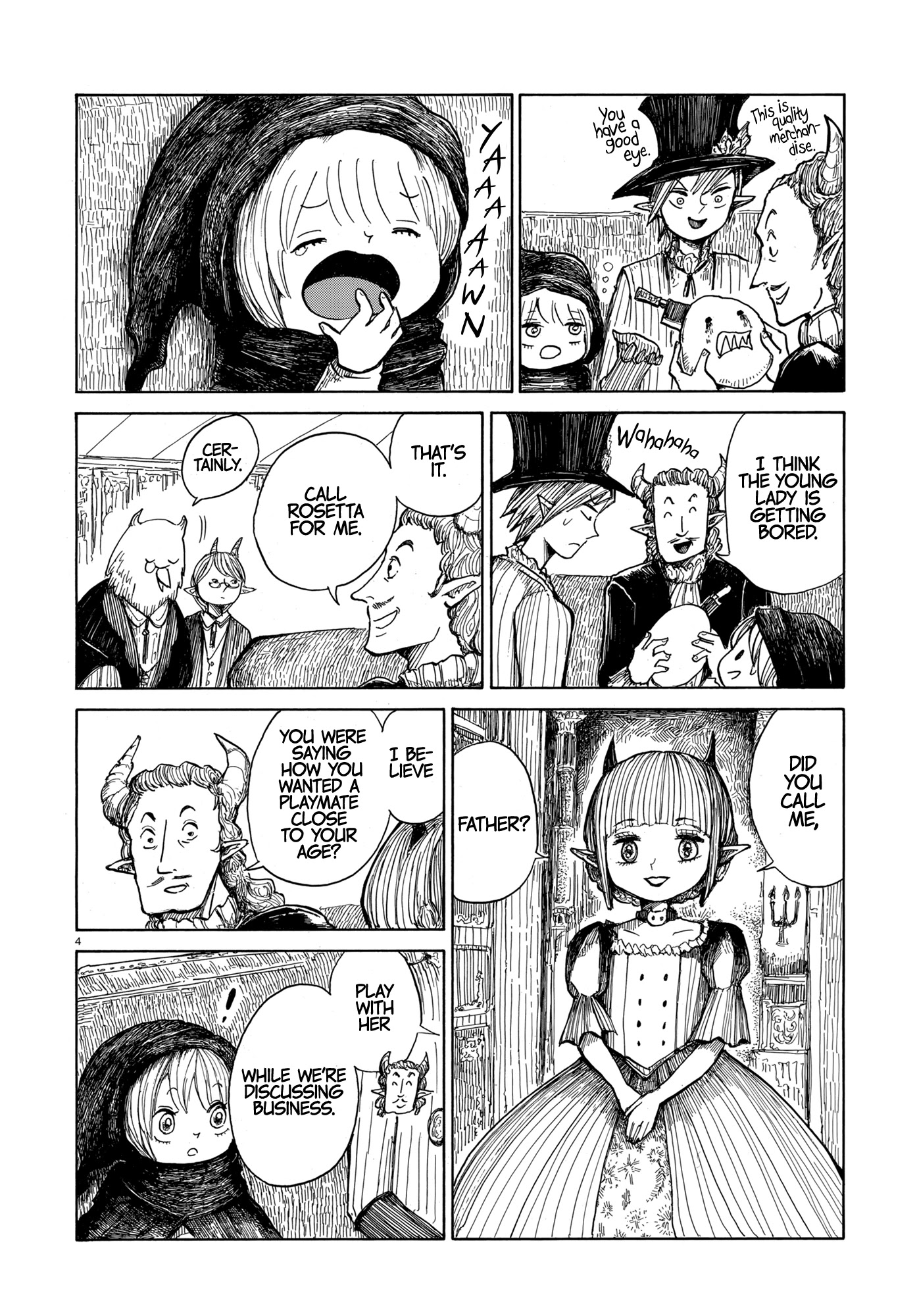 Nicola's Leasurely Demon World Travelogue Chapter 3 page 4 - Chapter 3: The Mansion Visit