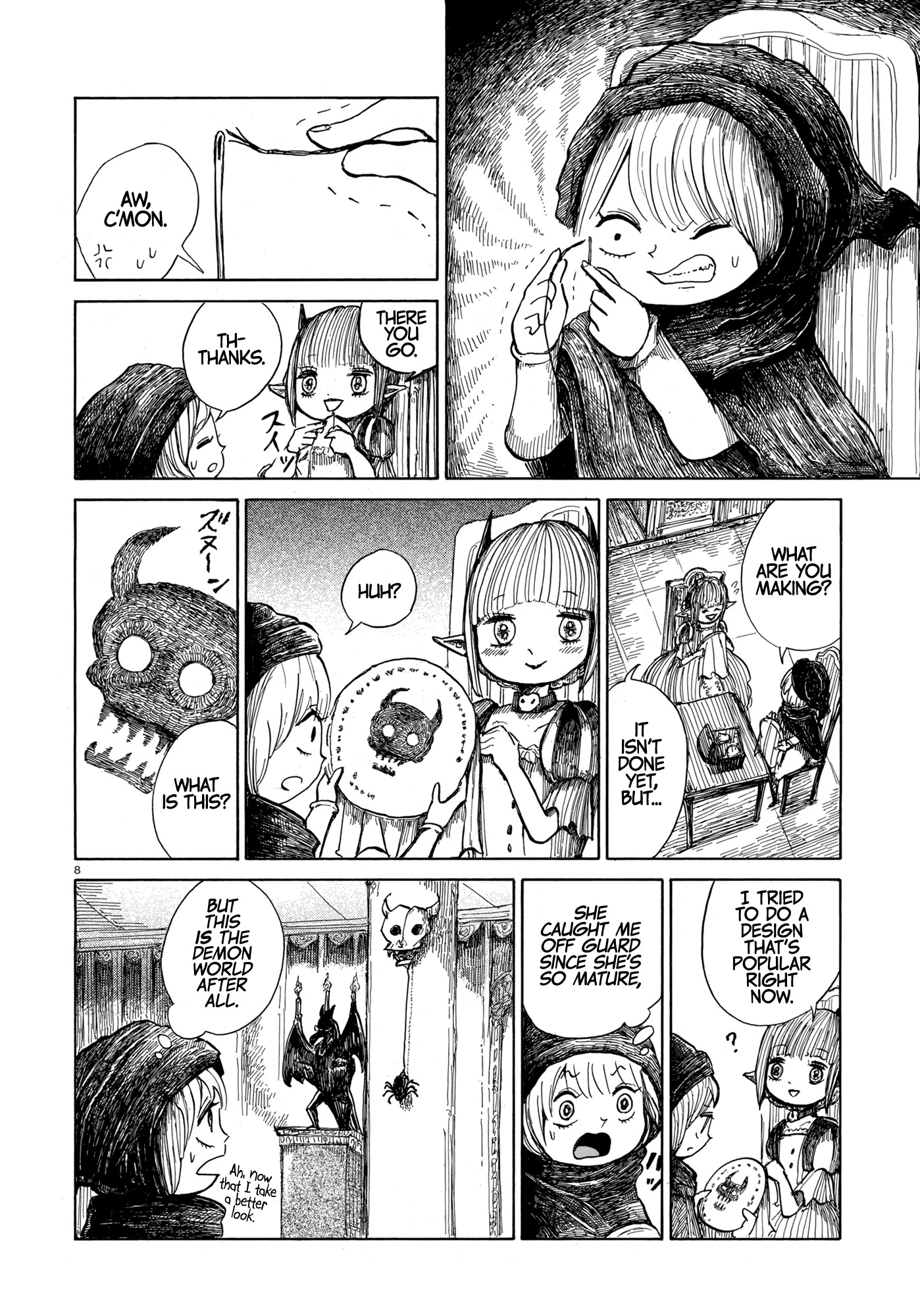 Nicola's Leasurely Demon World Travelogue Chapter 3 page 8 - Chapter 3: The Mansion Visit