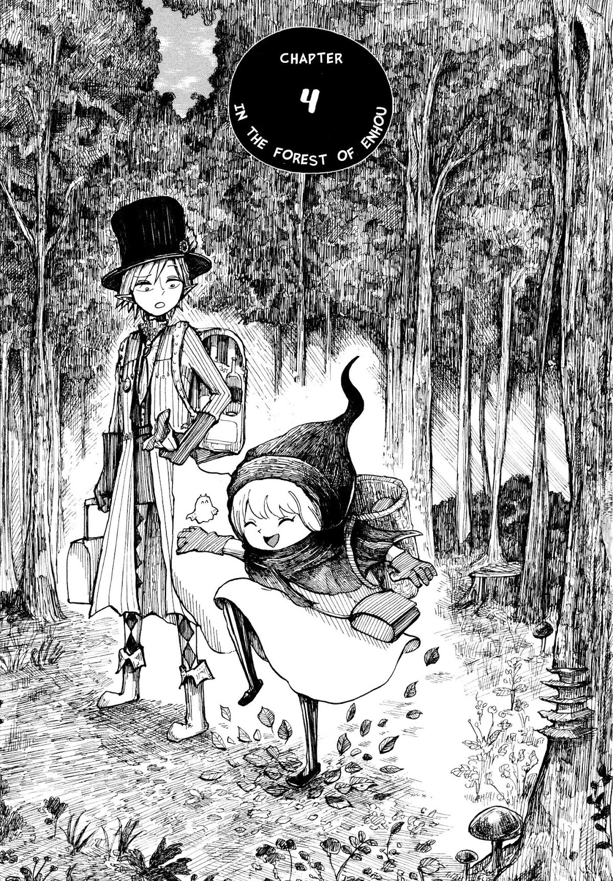 Nicola's Leasurely Demon World Travelogue Chapter 4 page 1 - Chapter 4: In The Forest of Enhou