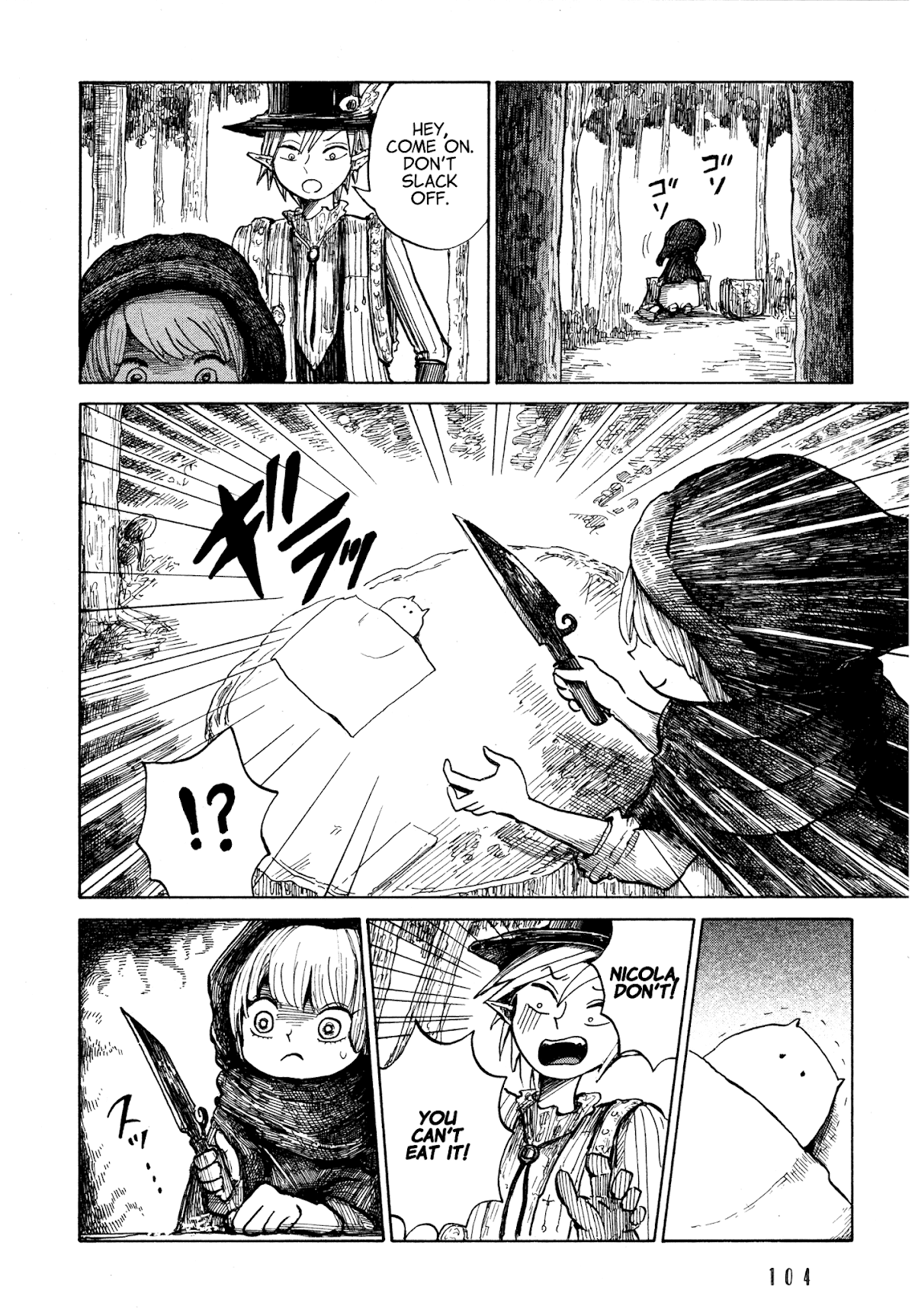 Nicola's Leasurely Demon World Travelogue Chapter 4 page 6 - Chapter 4: In The Forest of Enhou