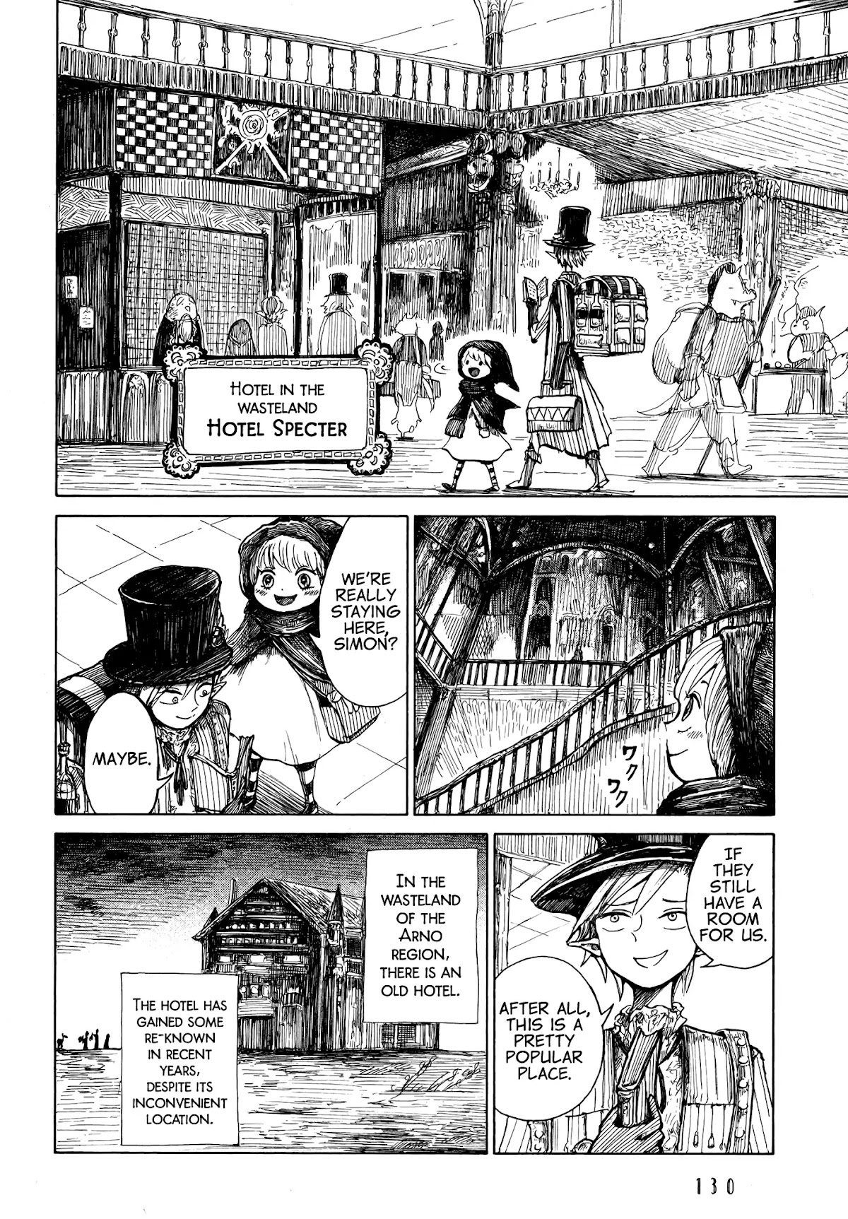 Nicola's Leasurely Demon World Travelogue Chapter 5 page 2 - Chapter 5: At The Hotel Specter