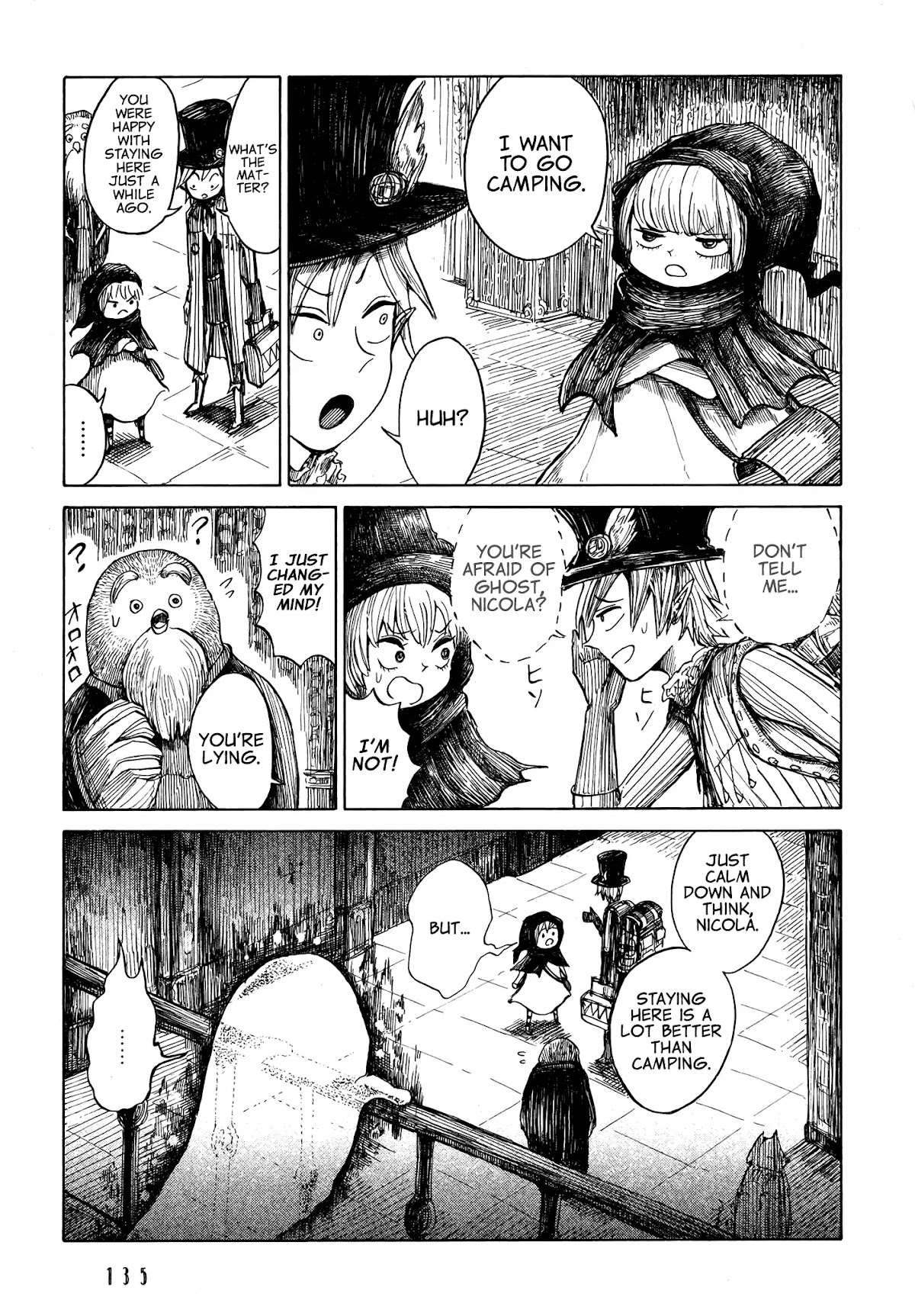 Nicola's Leasurely Demon World Travelogue Chapter 5 page 7 - Chapter 5: At The Hotel Specter