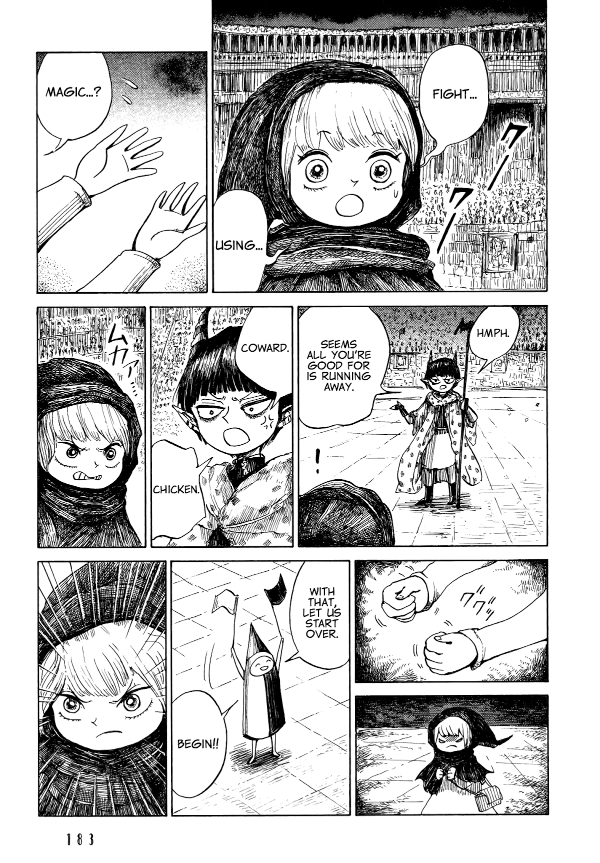 Nicola's Leasurely Demon World Travelogue Chapter 6 page 21 - Chapter 6: The Magic Gathering In Uproar