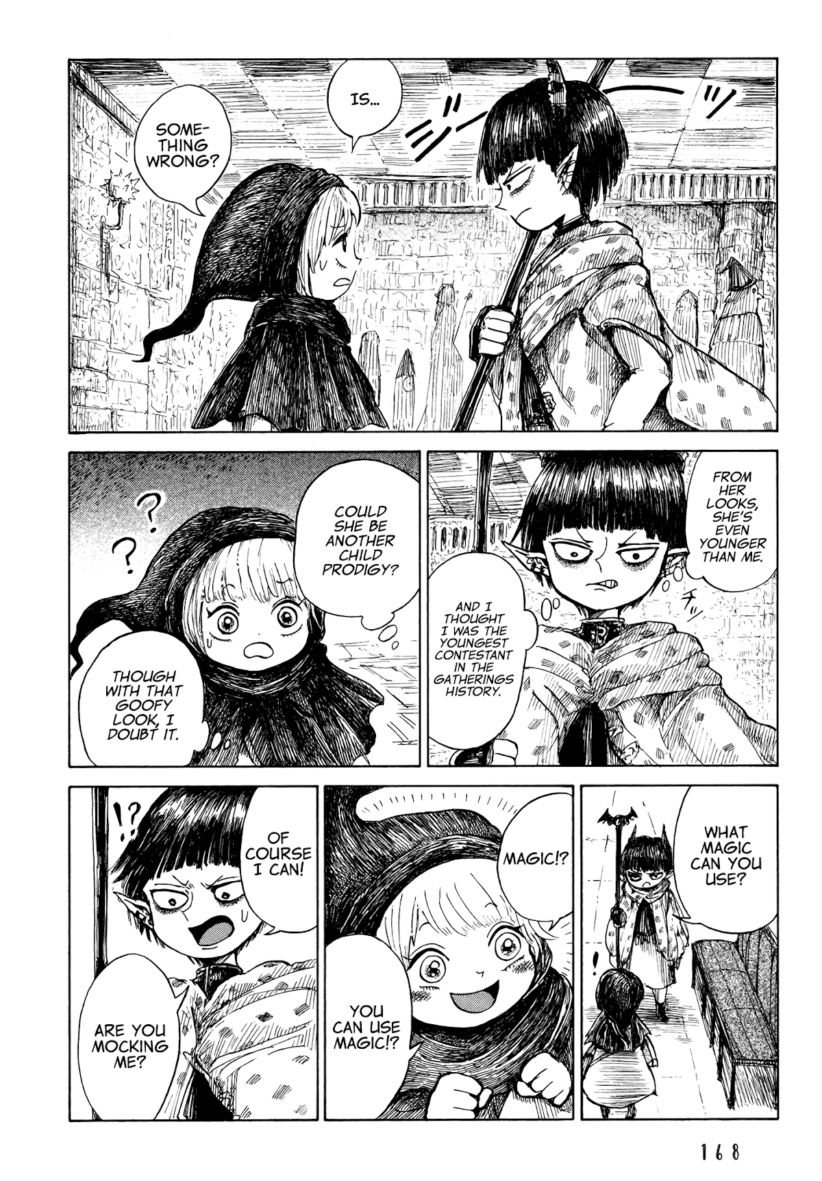 Nicola's Leasurely Demon World Travelogue Chapter 6 page 6 - Chapter 6: The Magic Gathering In Uproar