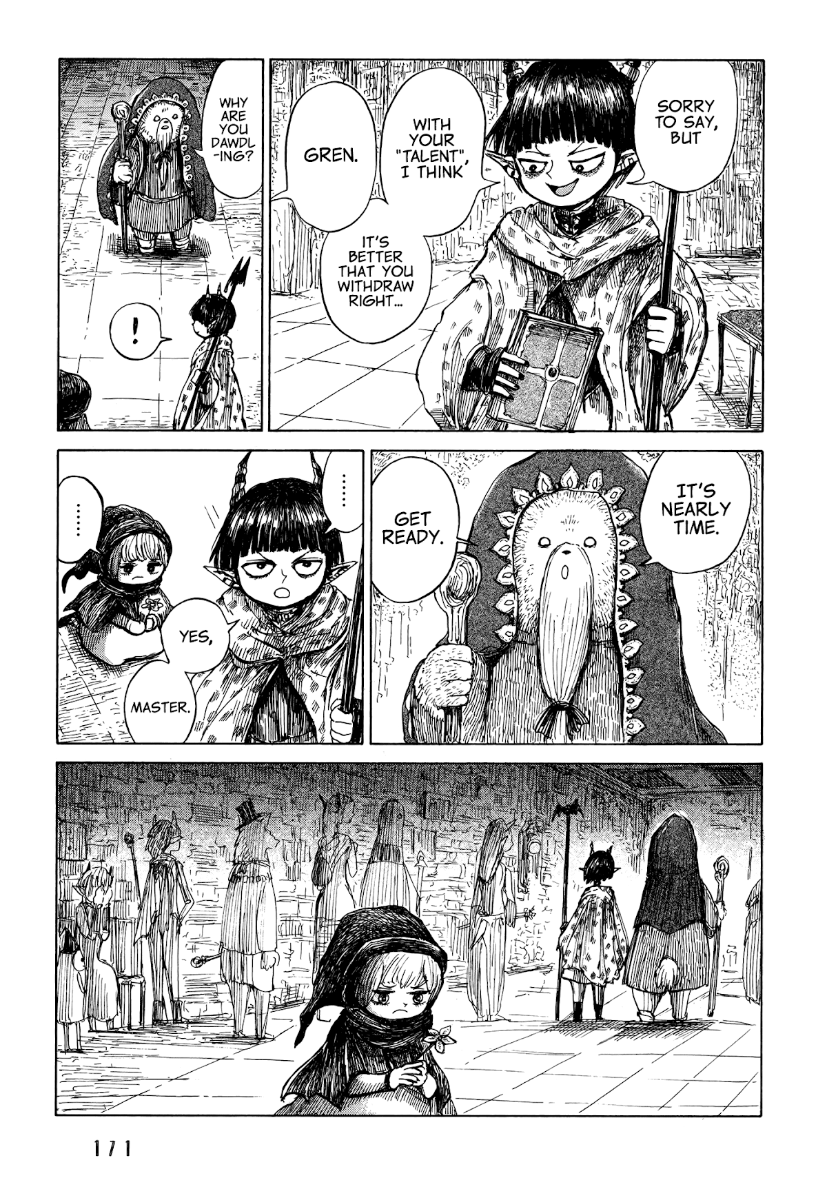 Nicola's Leasurely Demon World Travelogue Chapter 6 page 9 - Chapter 6: The Magic Gathering In Uproar