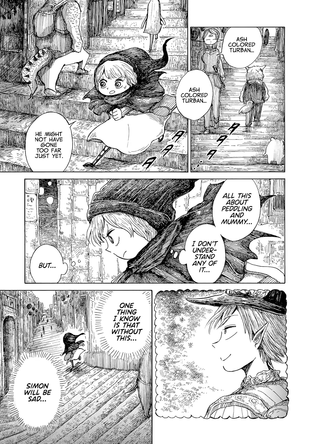 Nicola's Leasurely Demon World Travelogue Chapter 7 page 18 - Chapter 7: At The City Of Peddlers And Hills