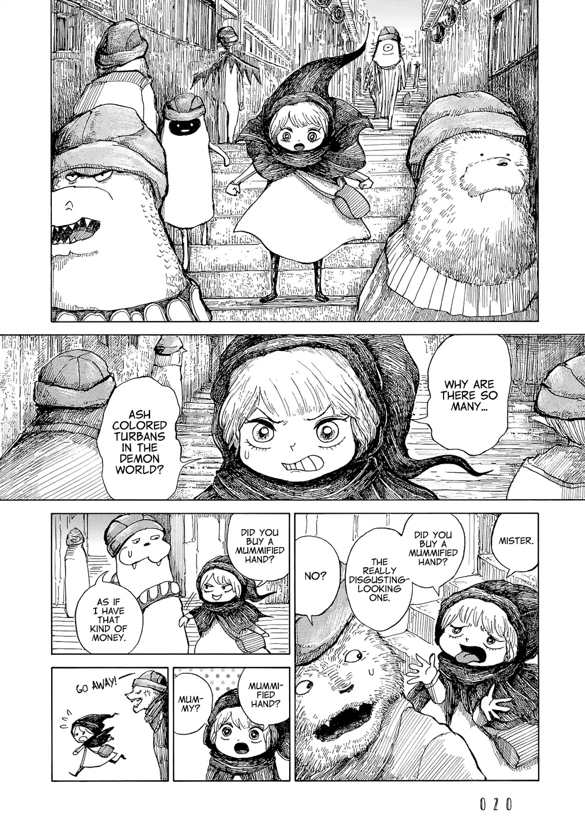 Nicola's Leasurely Demon World Travelogue Chapter 7 page 19 - Chapter 7: At The City Of Peddlers And Hills