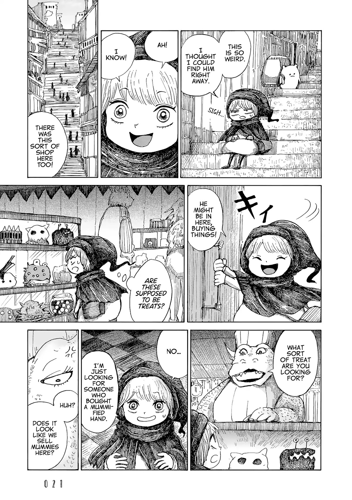 Nicola's Leasurely Demon World Travelogue Chapter 7 page 20 - Chapter 7: At The City Of Peddlers And Hills