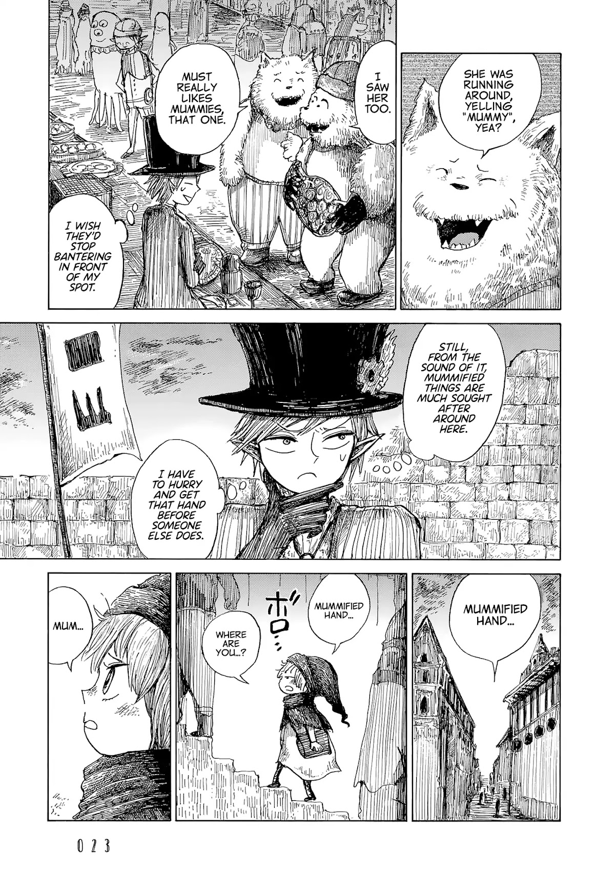 Nicola's Leasurely Demon World Travelogue Chapter 7 page 22 - Chapter 7: At The City Of Peddlers And Hills