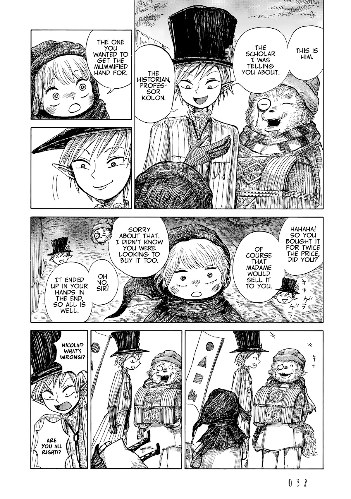 Nicola's Leasurely Demon World Travelogue Chapter 7 page 31 - Chapter 7: At The City Of Peddlers And Hills