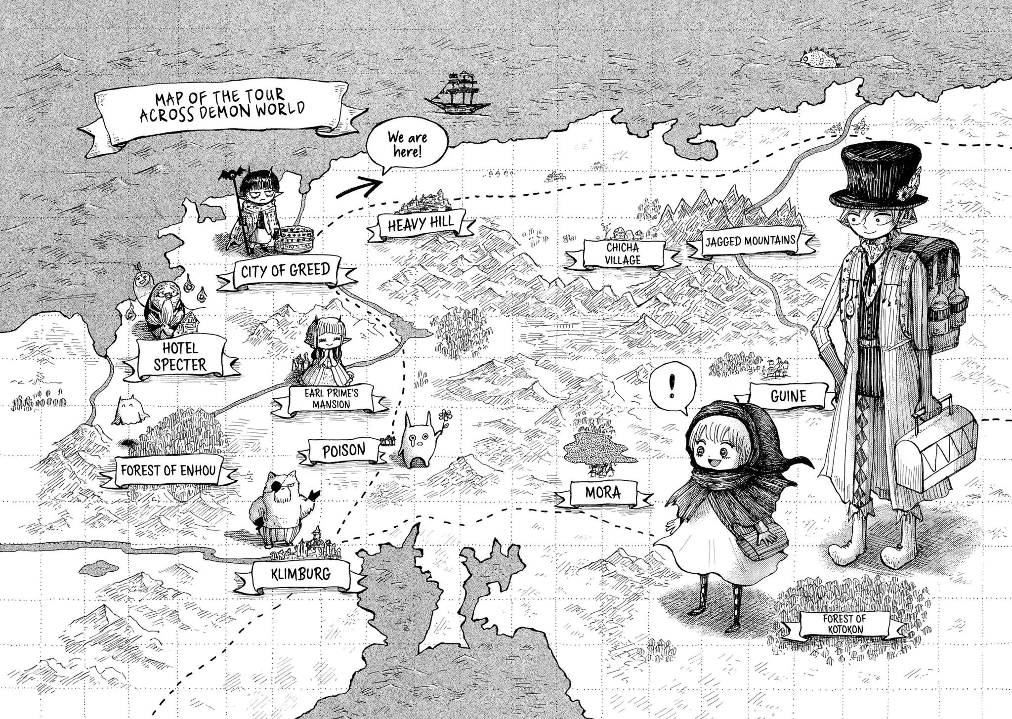 Nicola's Leasurely Demon World Travelogue Chapter 7 page 4 - Chapter 7: At The City Of Peddlers And Hills