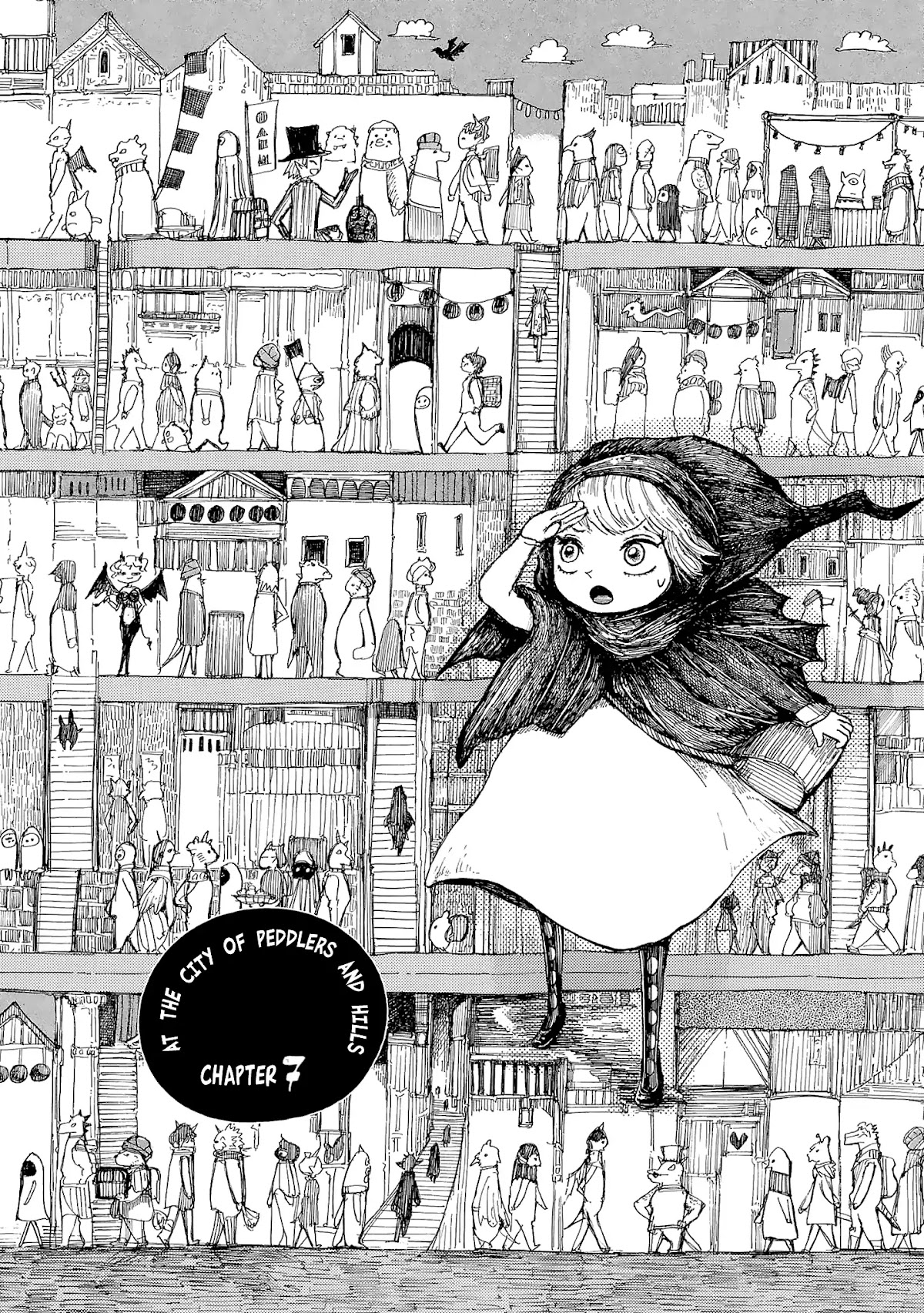 Nicola's Leasurely Demon World Travelogue Chapter 7 page 6 - Chapter 7: At The City Of Peddlers And Hills