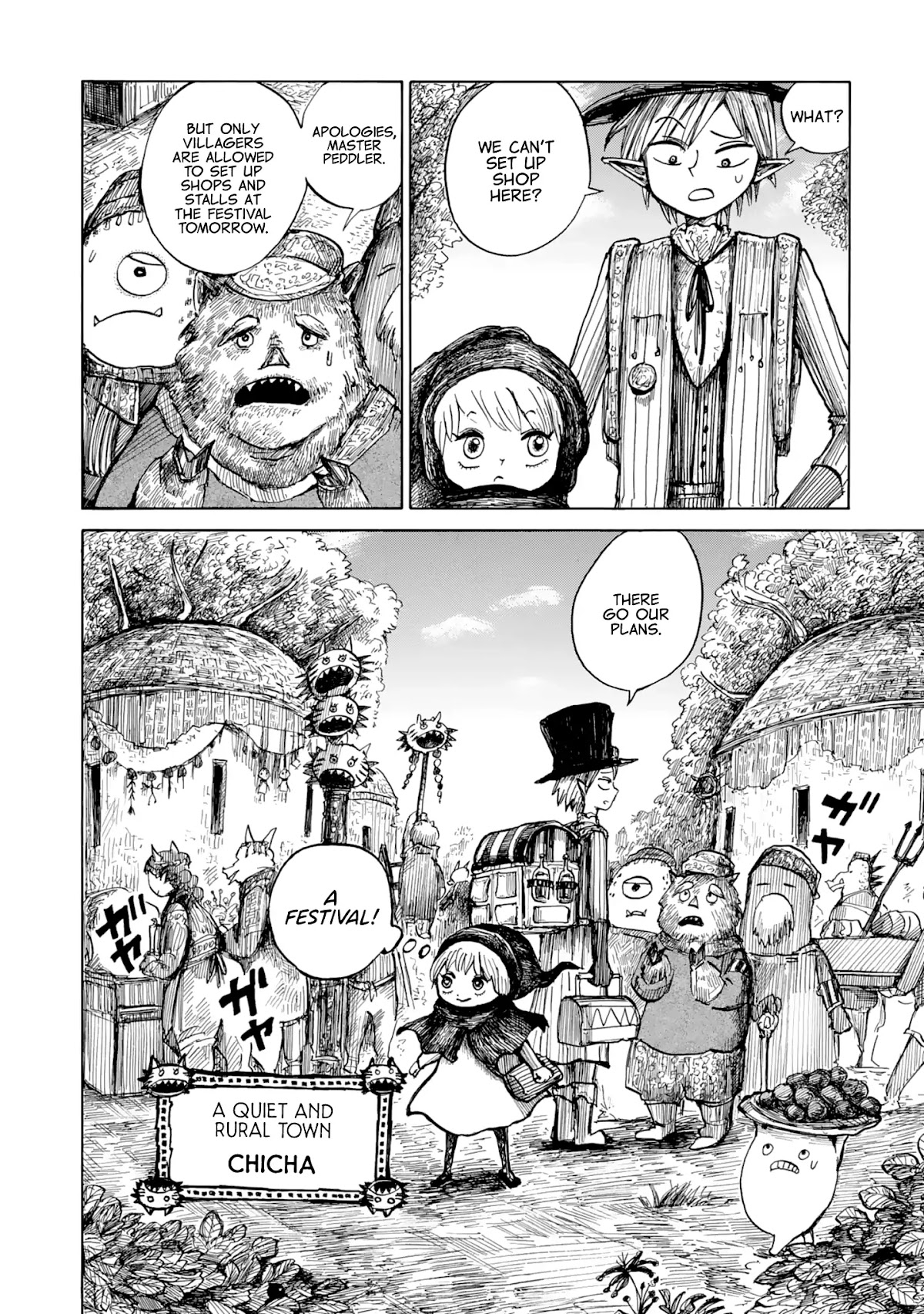 Nicola's Leasurely Demon World Travelogue Chapter 8 page 2 - Chapter 8: At The Chicha Village Festival