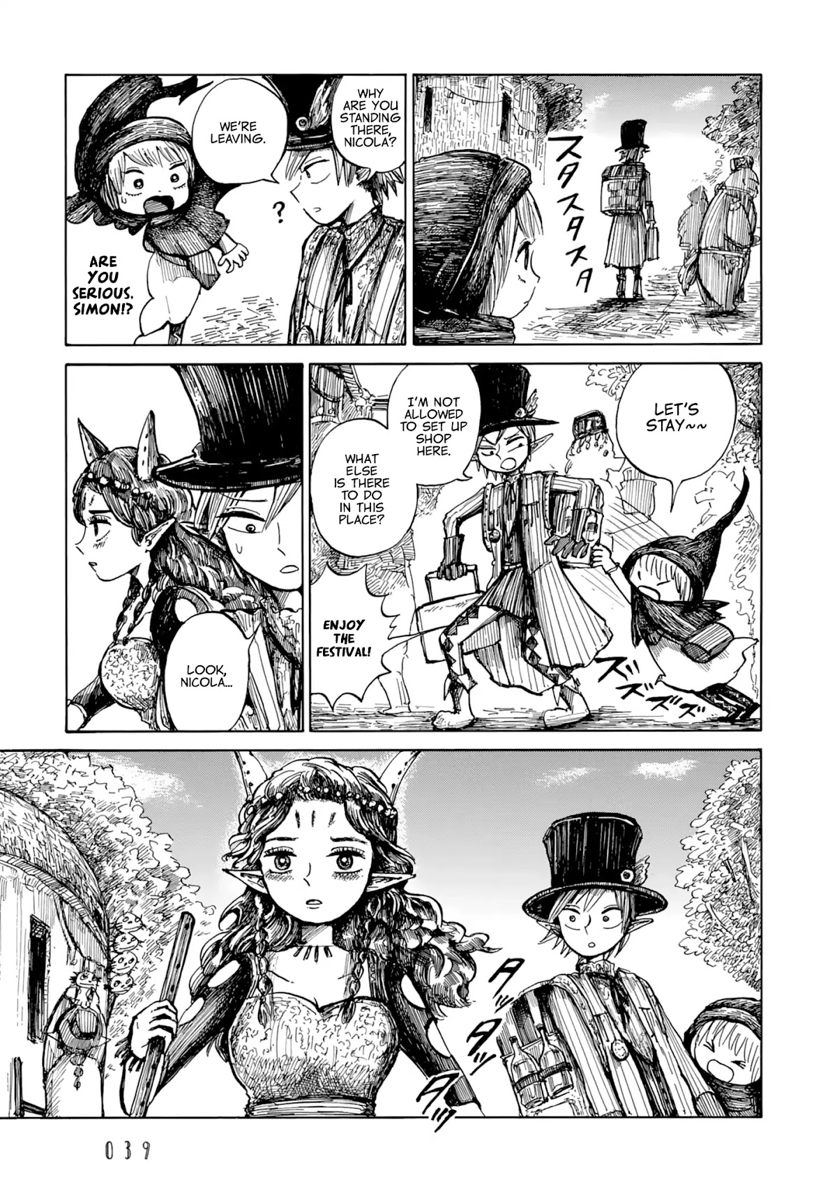 Nicola's Leasurely Demon World Travelogue Chapter 8 page 3 - Chapter 8: At The Chicha Village Festival