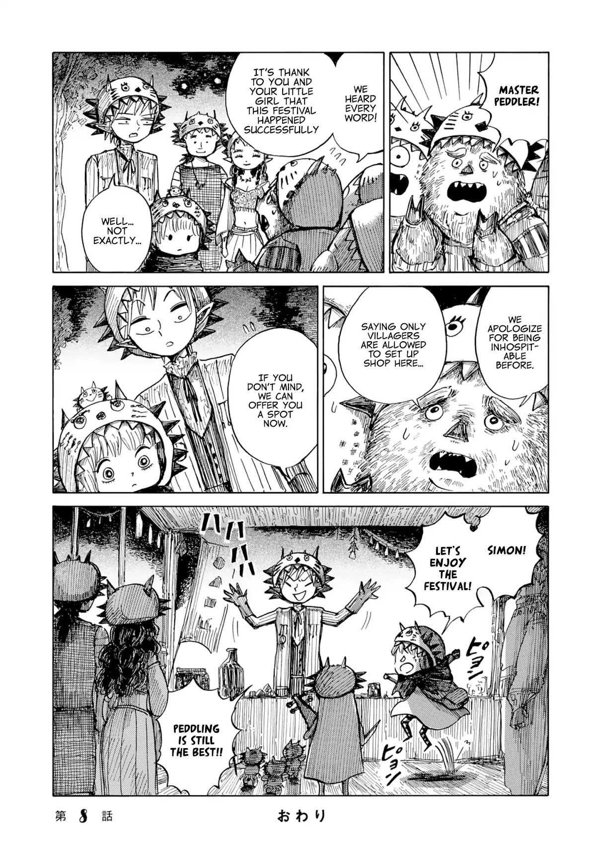 Nicola's Leasurely Demon World Travelogue Chapter 8 page 32 - Chapter 8: At The Chicha Village Festival
